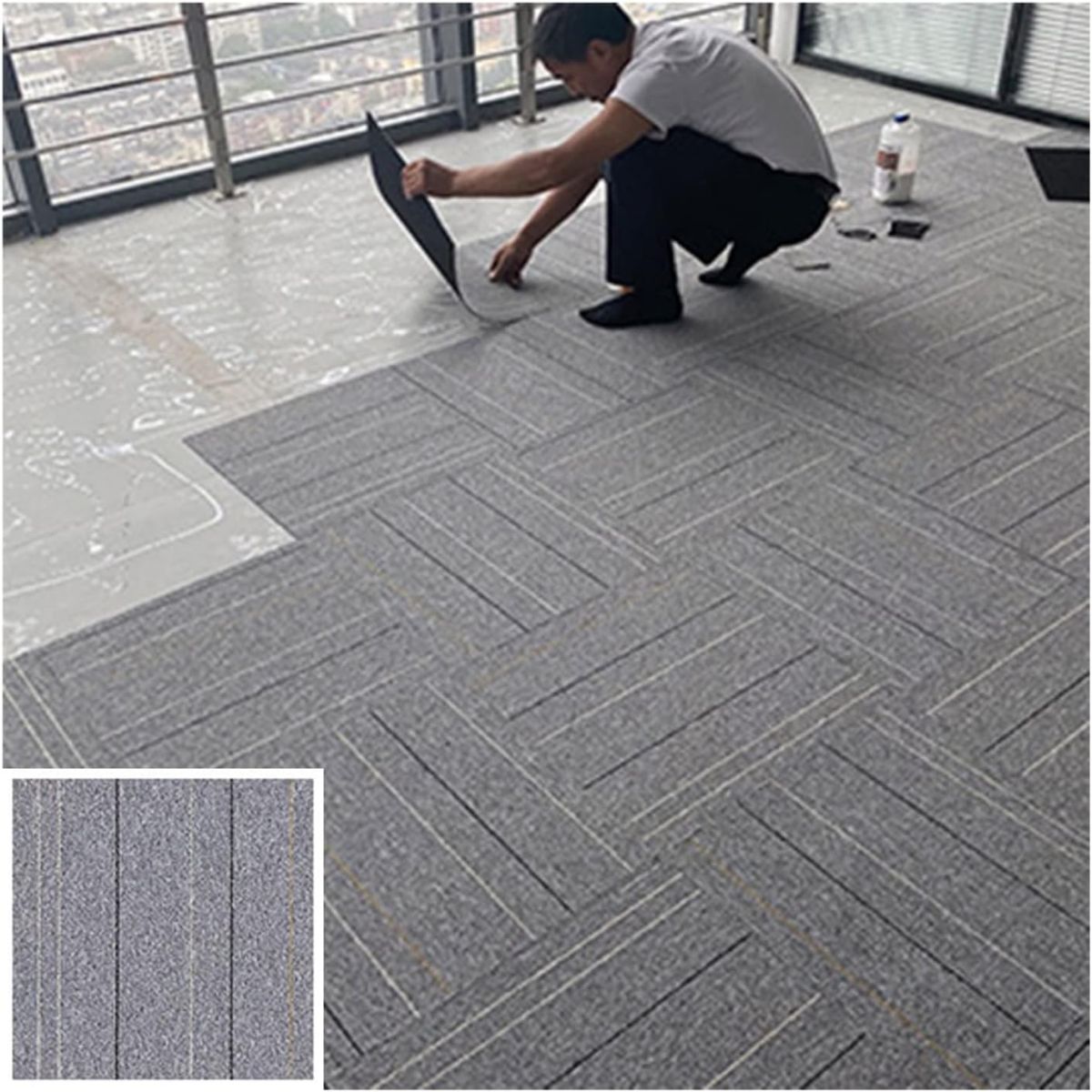 Office tiles carpet - Image 5
