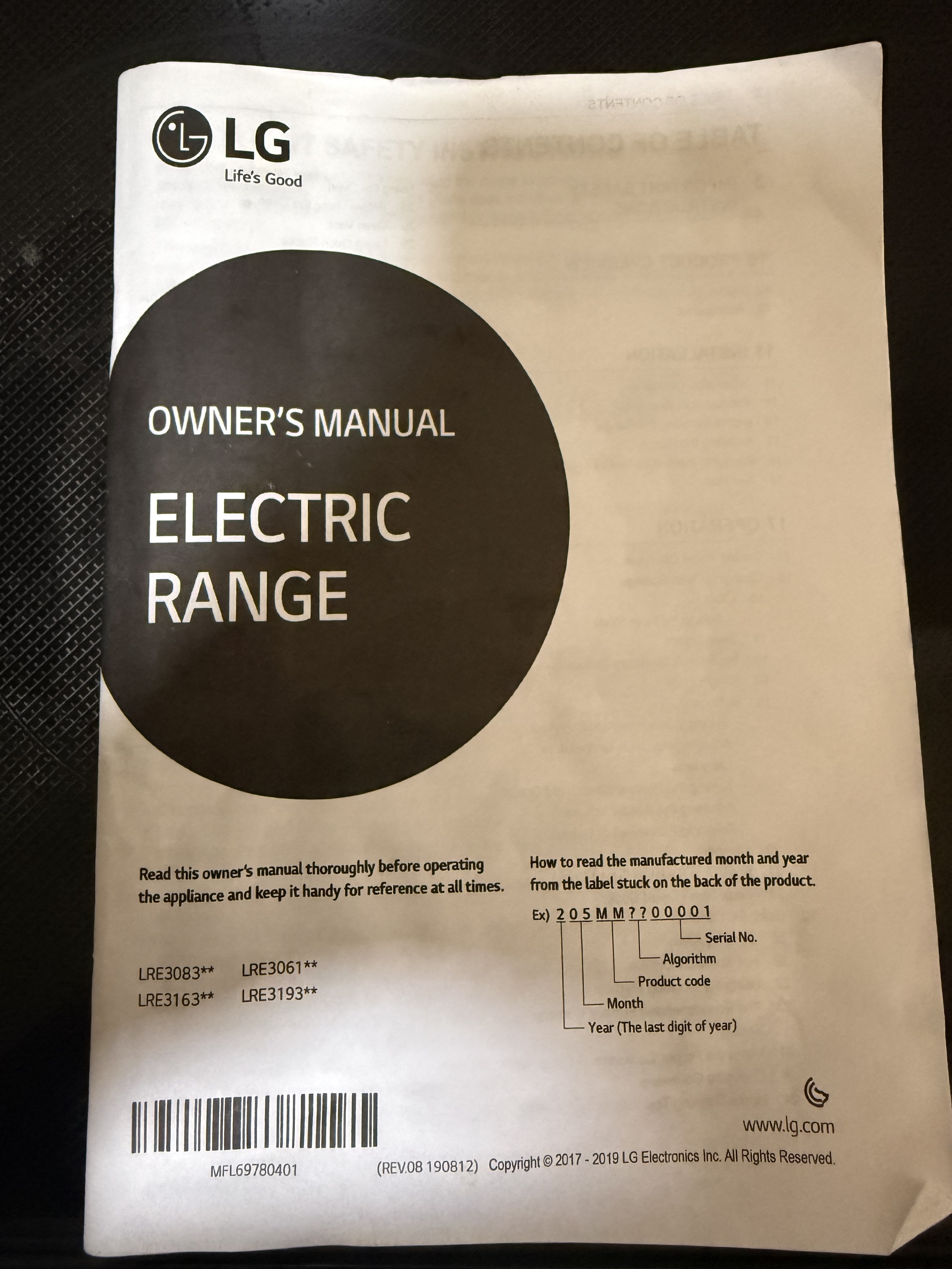LG Electric Range - Image 5