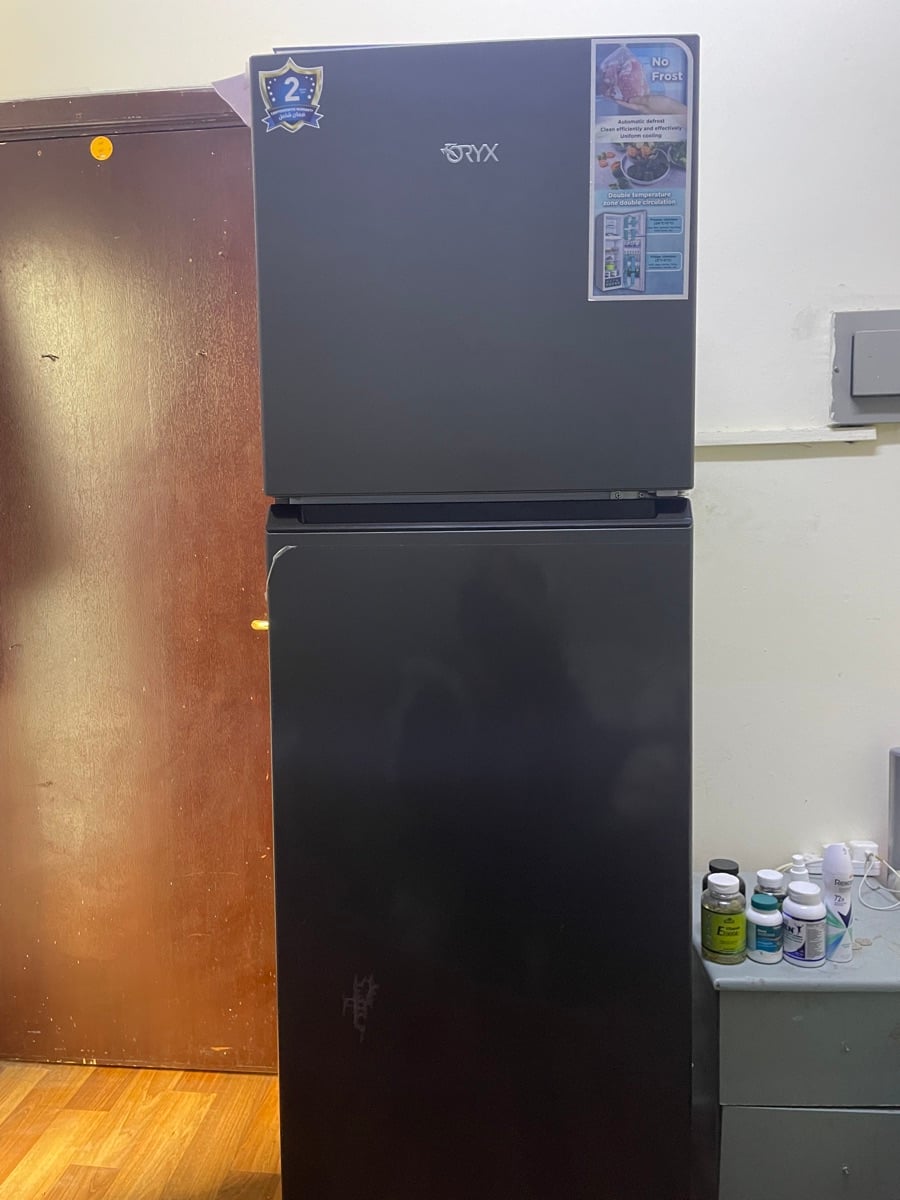 Oryx Double Door Refrigerator, 350L, Silver, OXRTM-350VR-ECL - Image 5