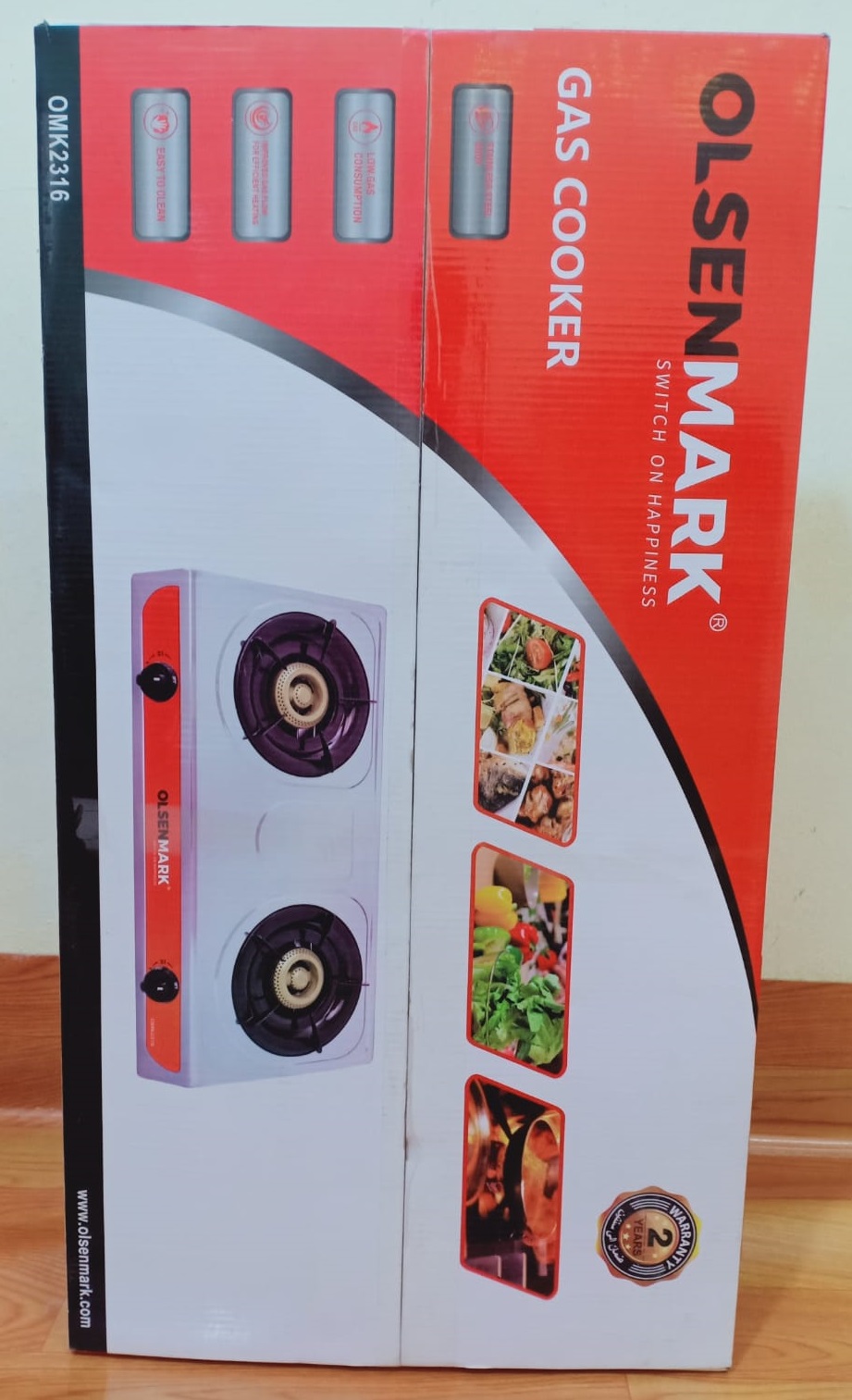 Brand new  Tow burner olsenmark stove - Image 3