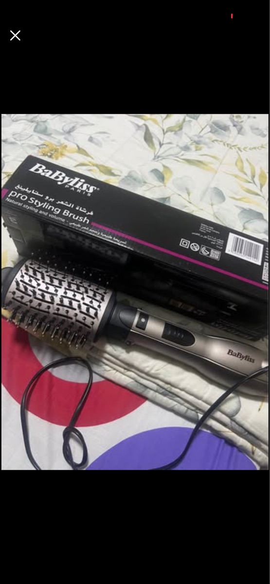 Babyliss volume brush , with straightening and volumizing brush - Image 1