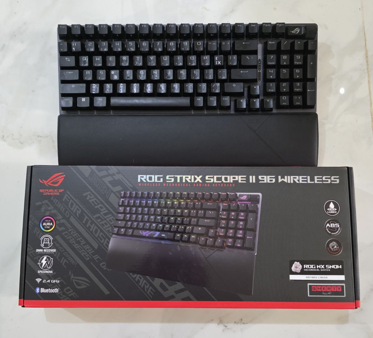 ROG Strix Scope II 96 Wireless gaming keyboard - Image 9