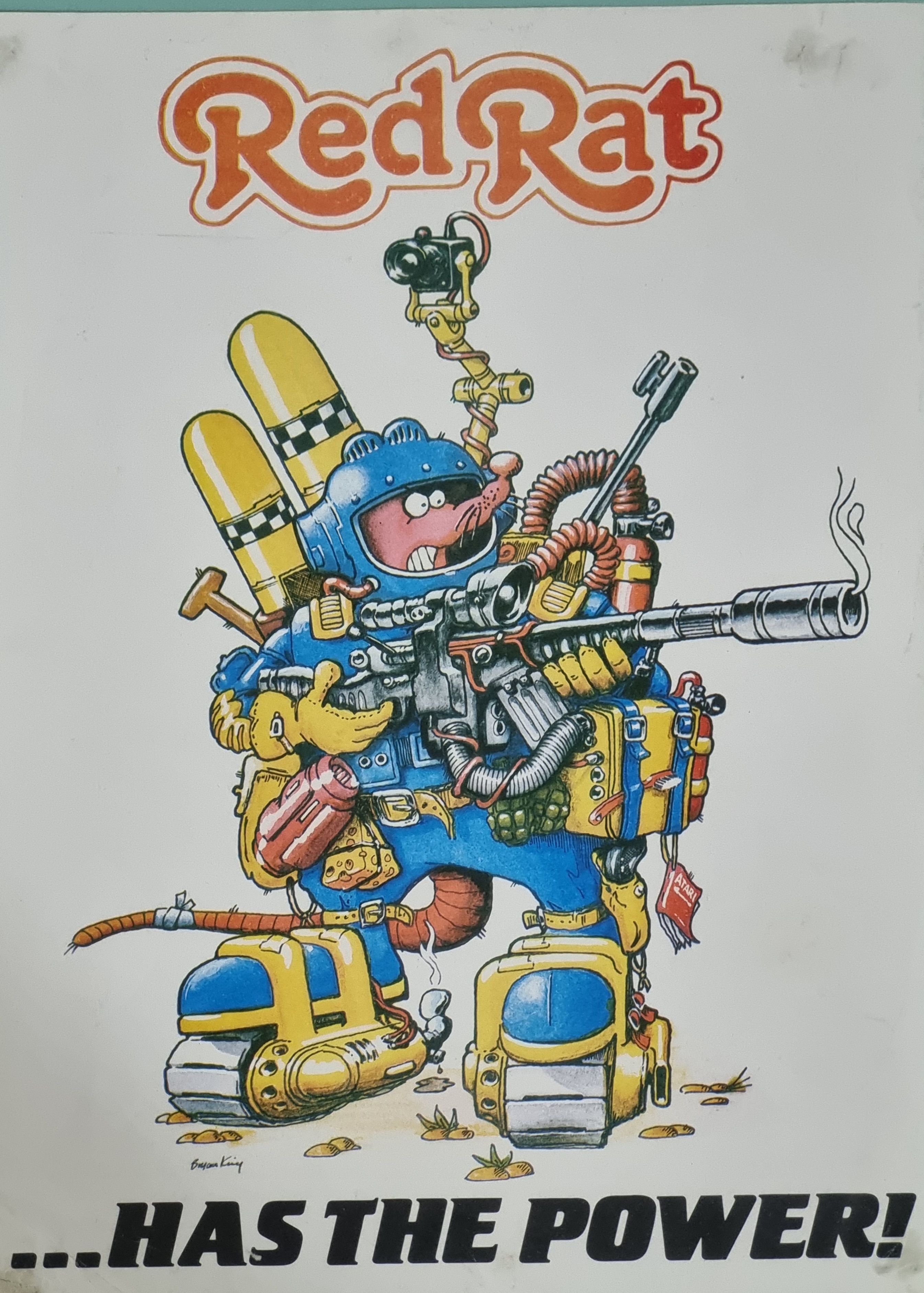 Vintage Wall Posters Amstrad, Atari - Image 7