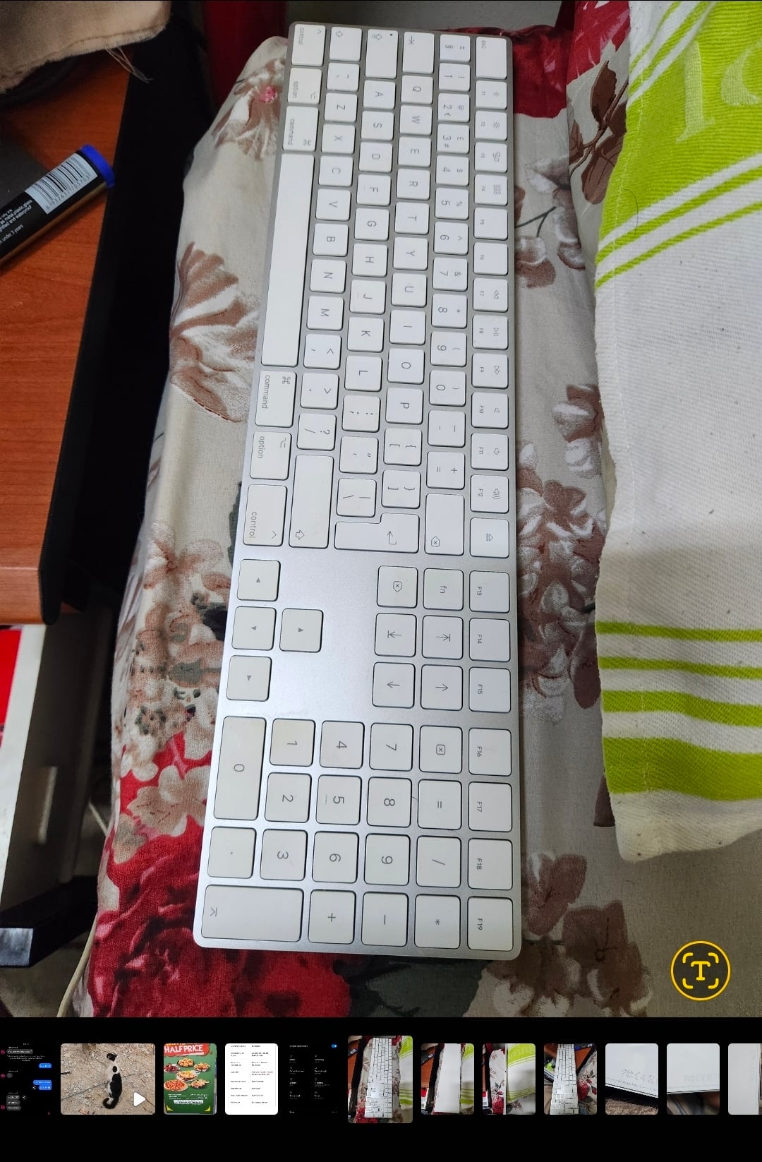 Apple Magic Keyboard with Numeric Keypad A1843 - Image 1