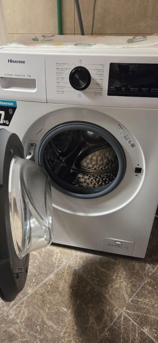 Hisense washing machine in excellent condition 7kg - Image 1