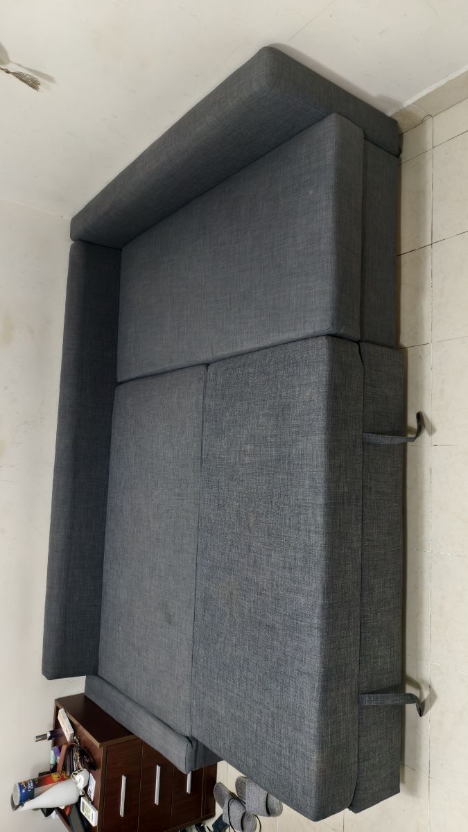IKEA Corner Sofa - Bed with Storage With three pillow full set - Image 4