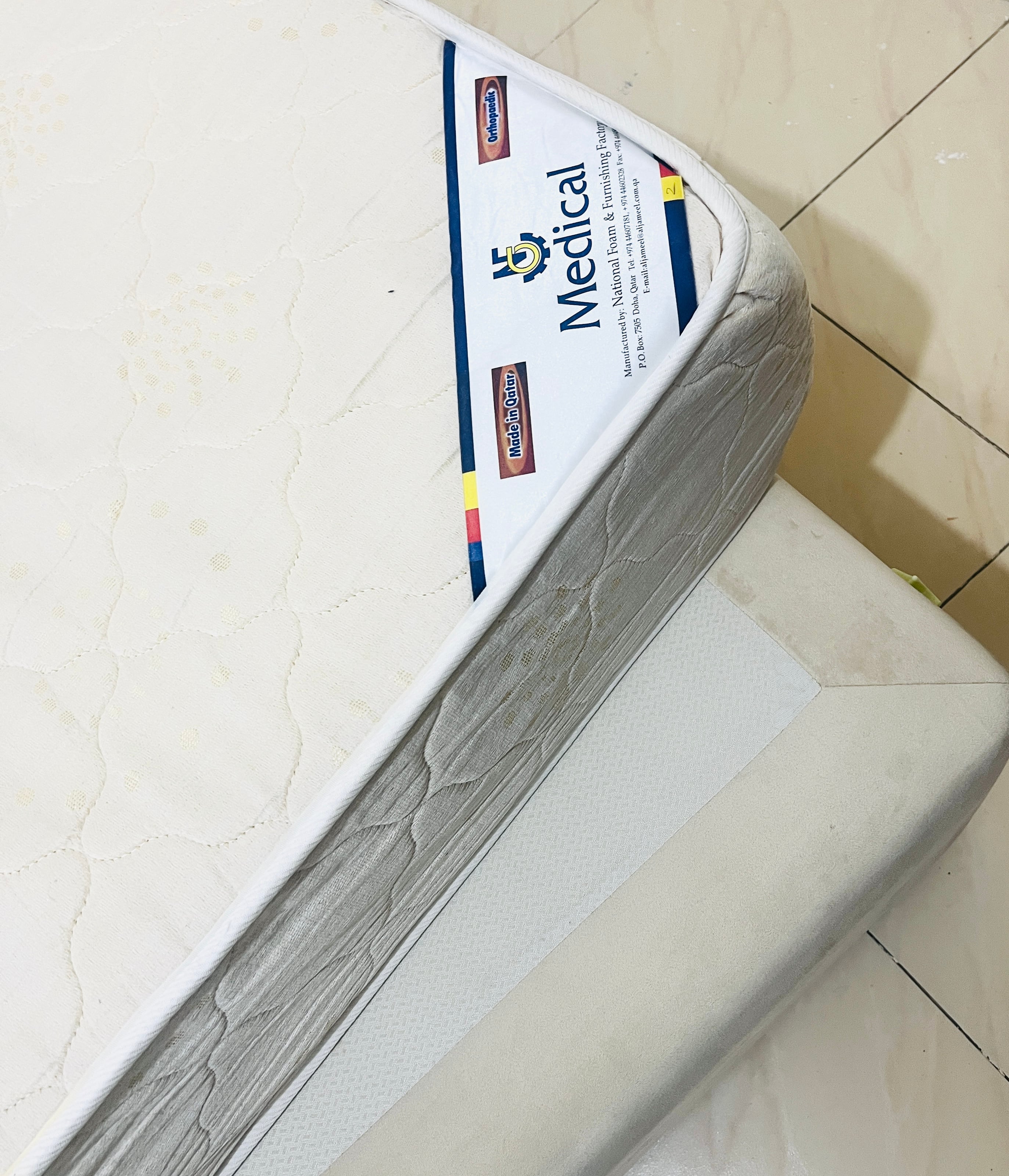 BED AND MATTRESS - Image 1