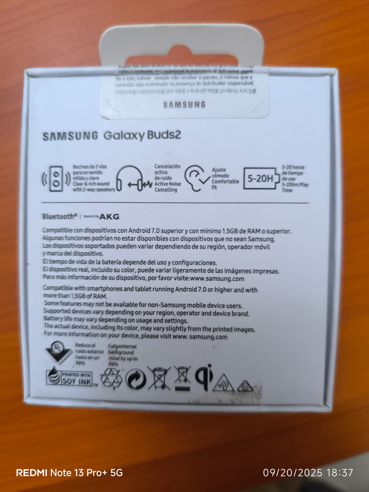 Samsung Galaxy buds2 1:1 Master Copy with logo - Image 2