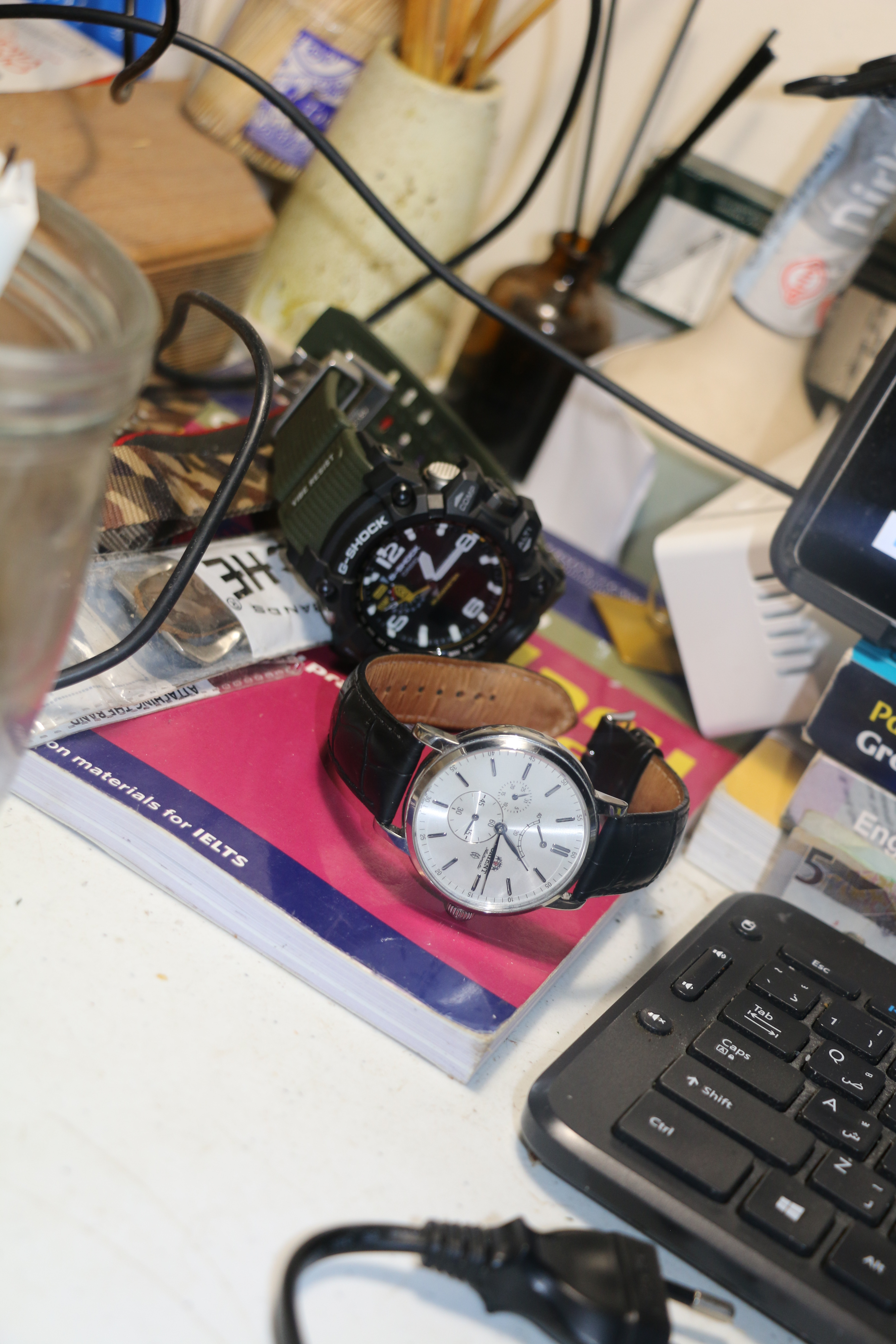 Orient Sapphire crystal High End analogue dater power reserve Japan Made - Image 7