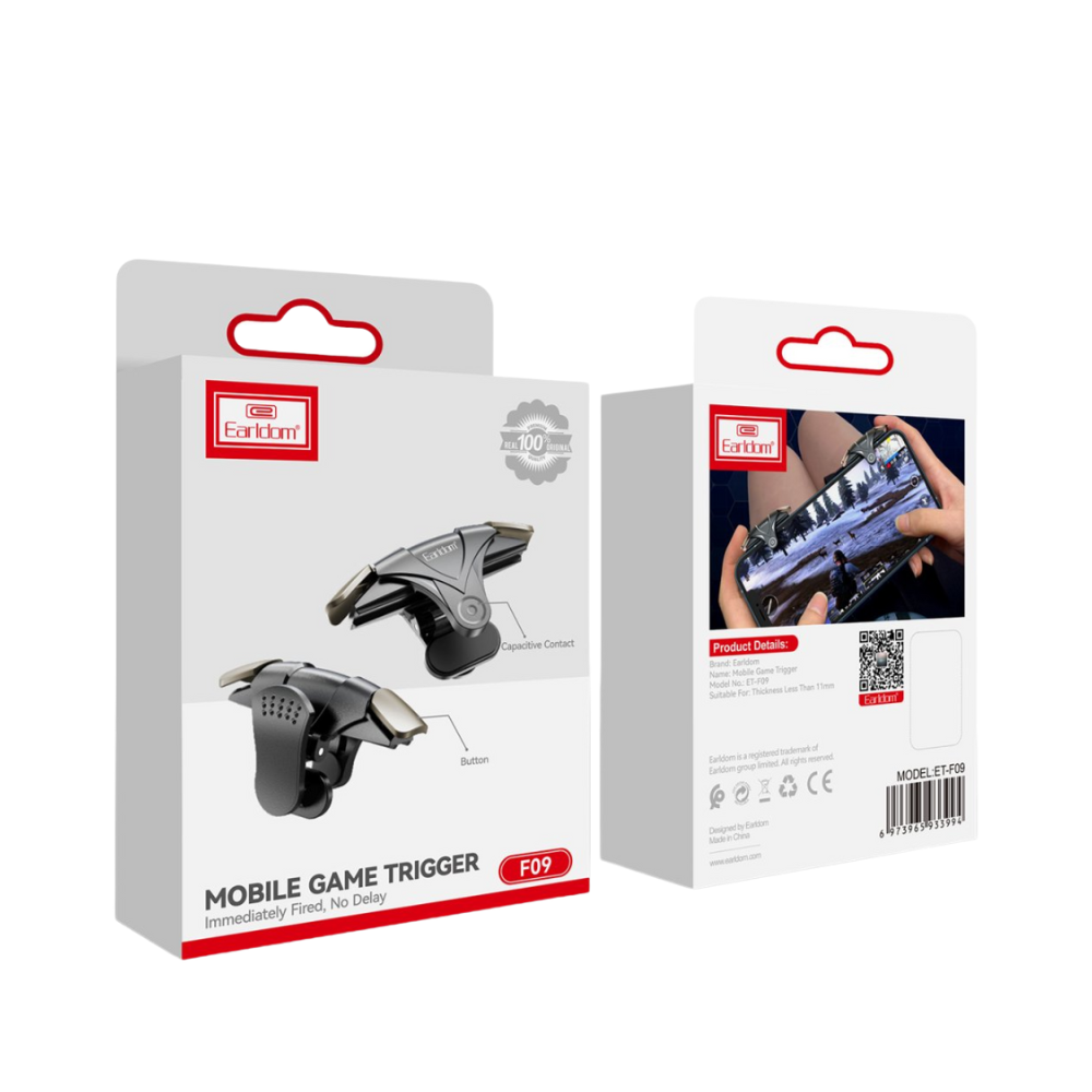 Earldom Mobile Gaming Triggers Black F09 - Image 1