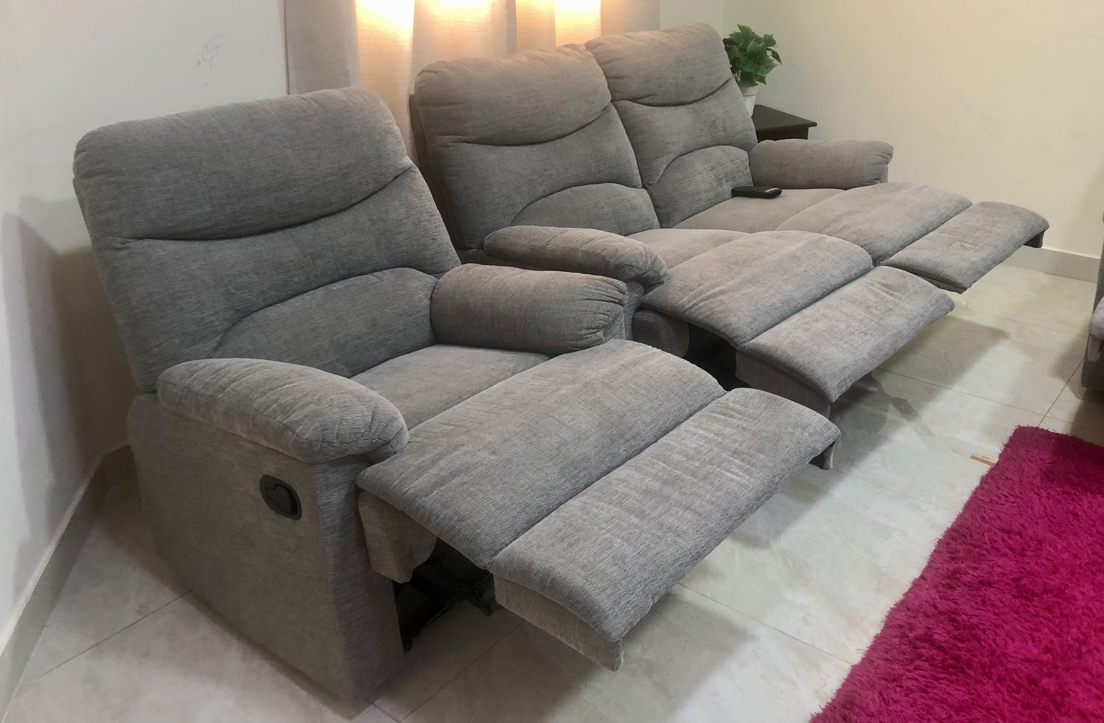  Recliner sofa set 3+2+1 (almost like new) - Image 12