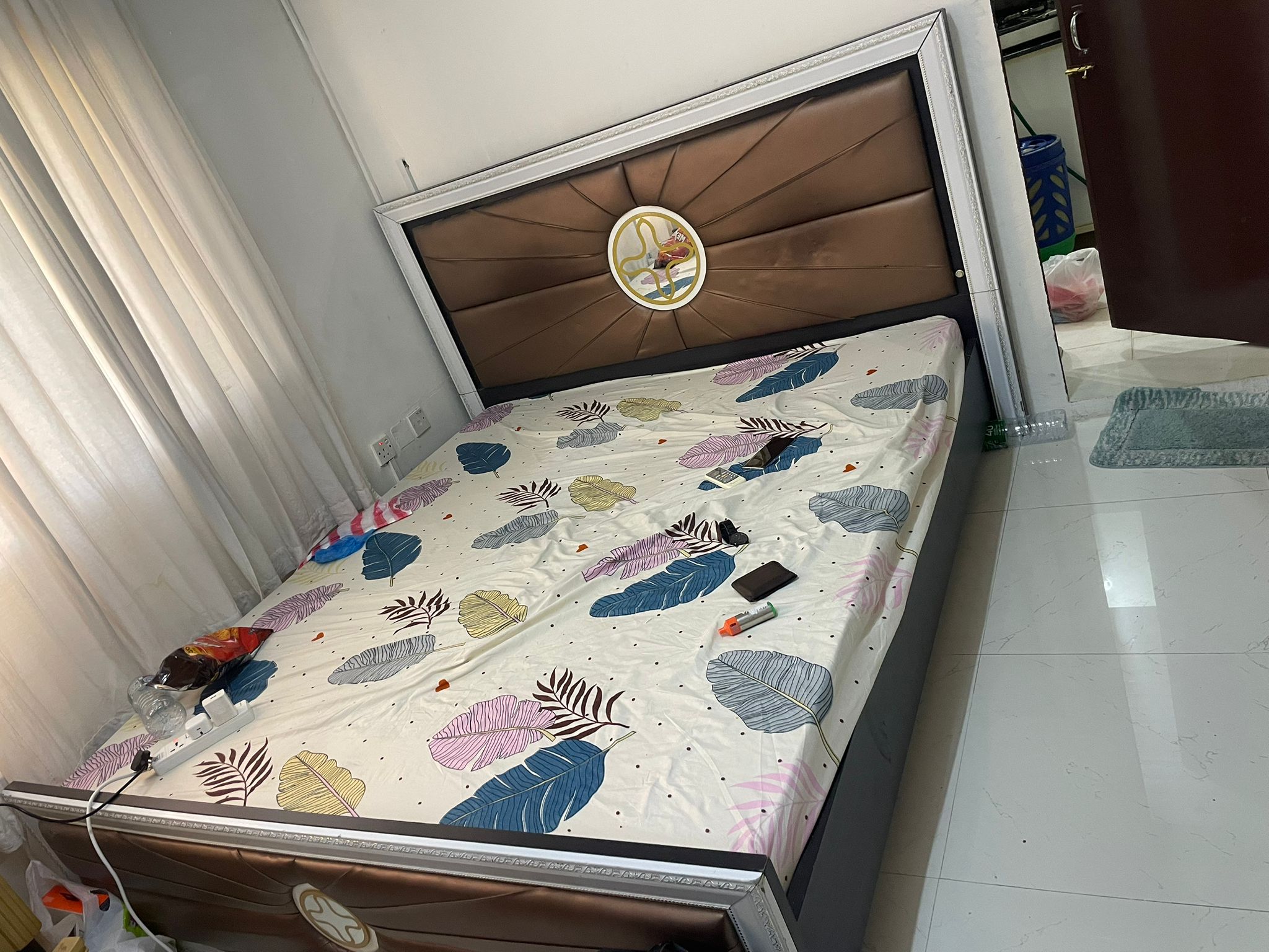 Selling Used Mattress,Bed and Cubboard - Image 2