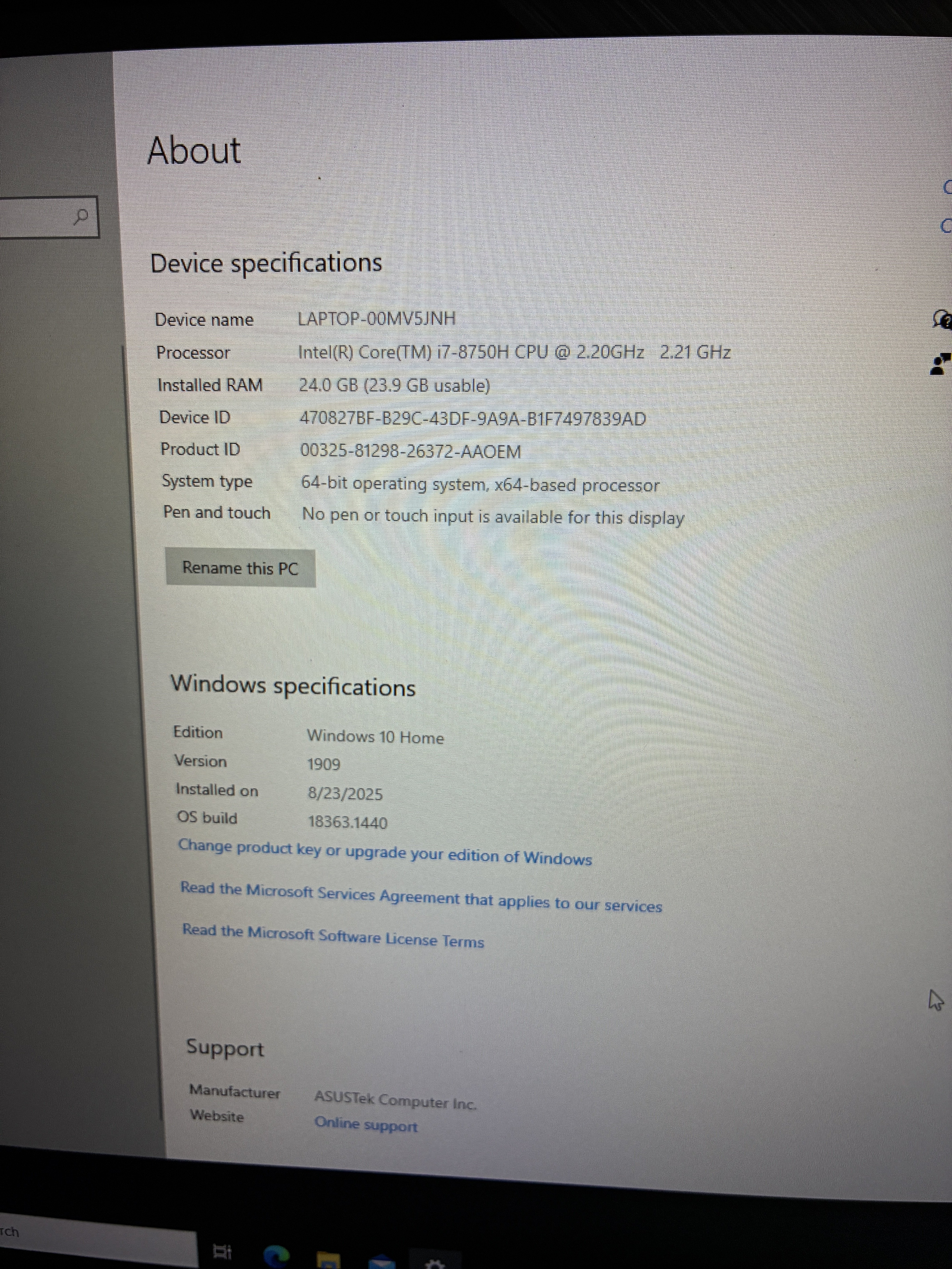 Asus GX701 Zephyrus Gaming Laptop - Image 4