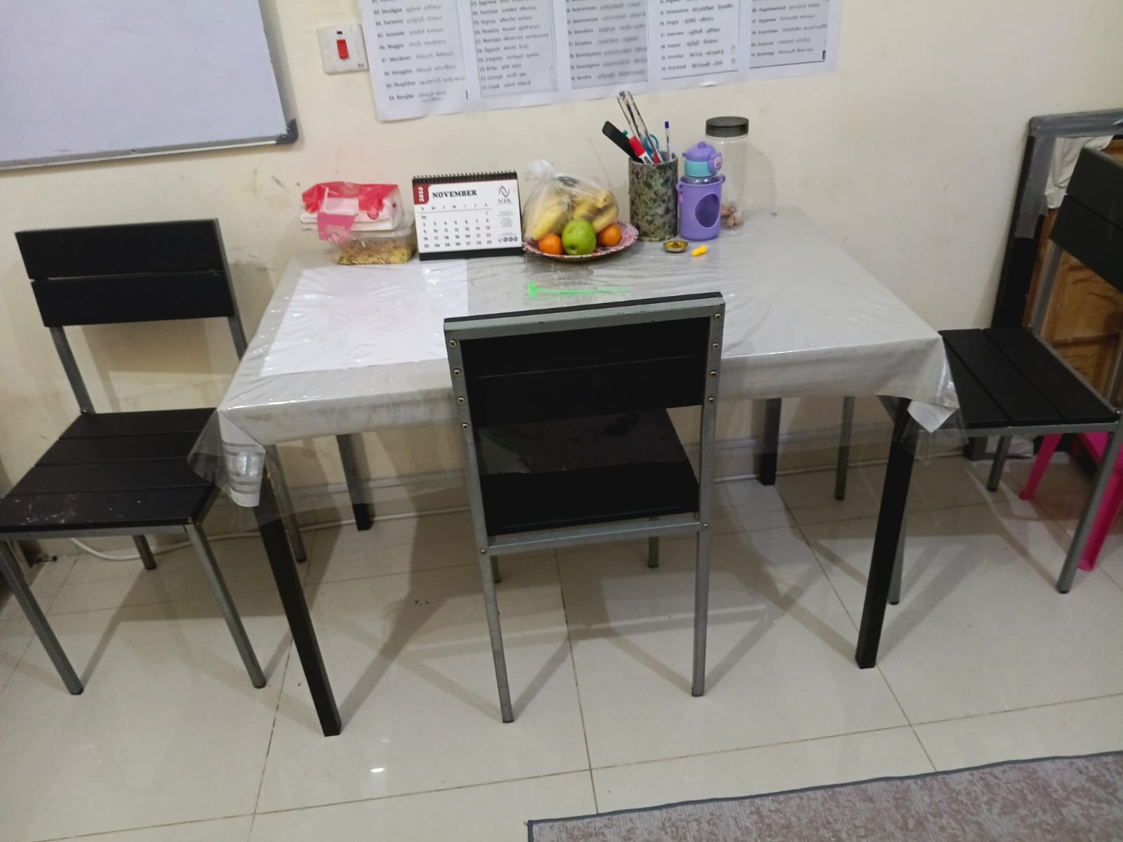 kids cupboard + dinner table set - Image 2