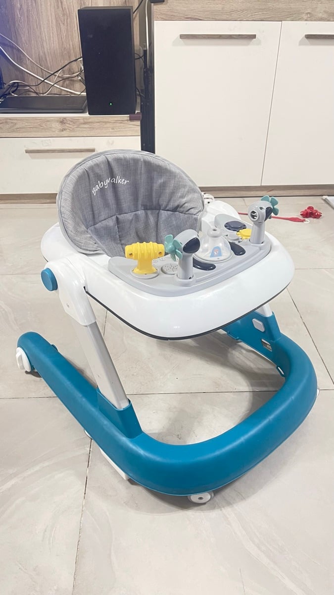 Two baby walkers available in good condition one walker is 2 in 1 - Image 9