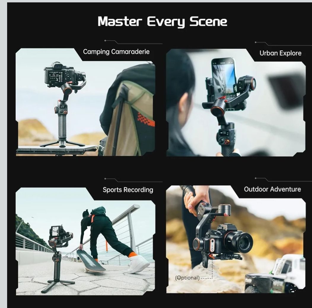 Hohem MT2 Gimbal new (works with cameras and mobiles) - Image 11