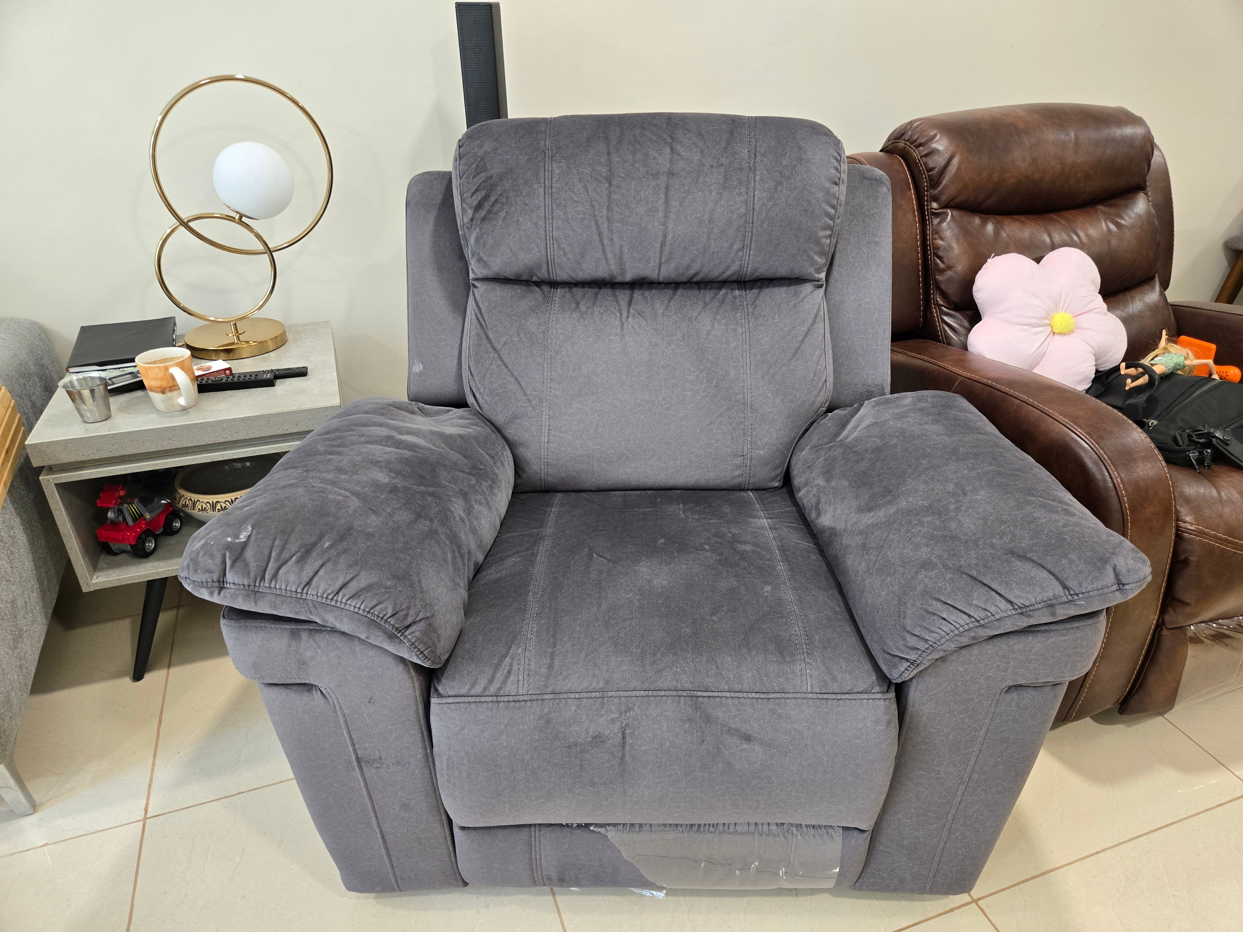 Liatorp Fabric Recliner From Home Centre As Good As New - Image 1
