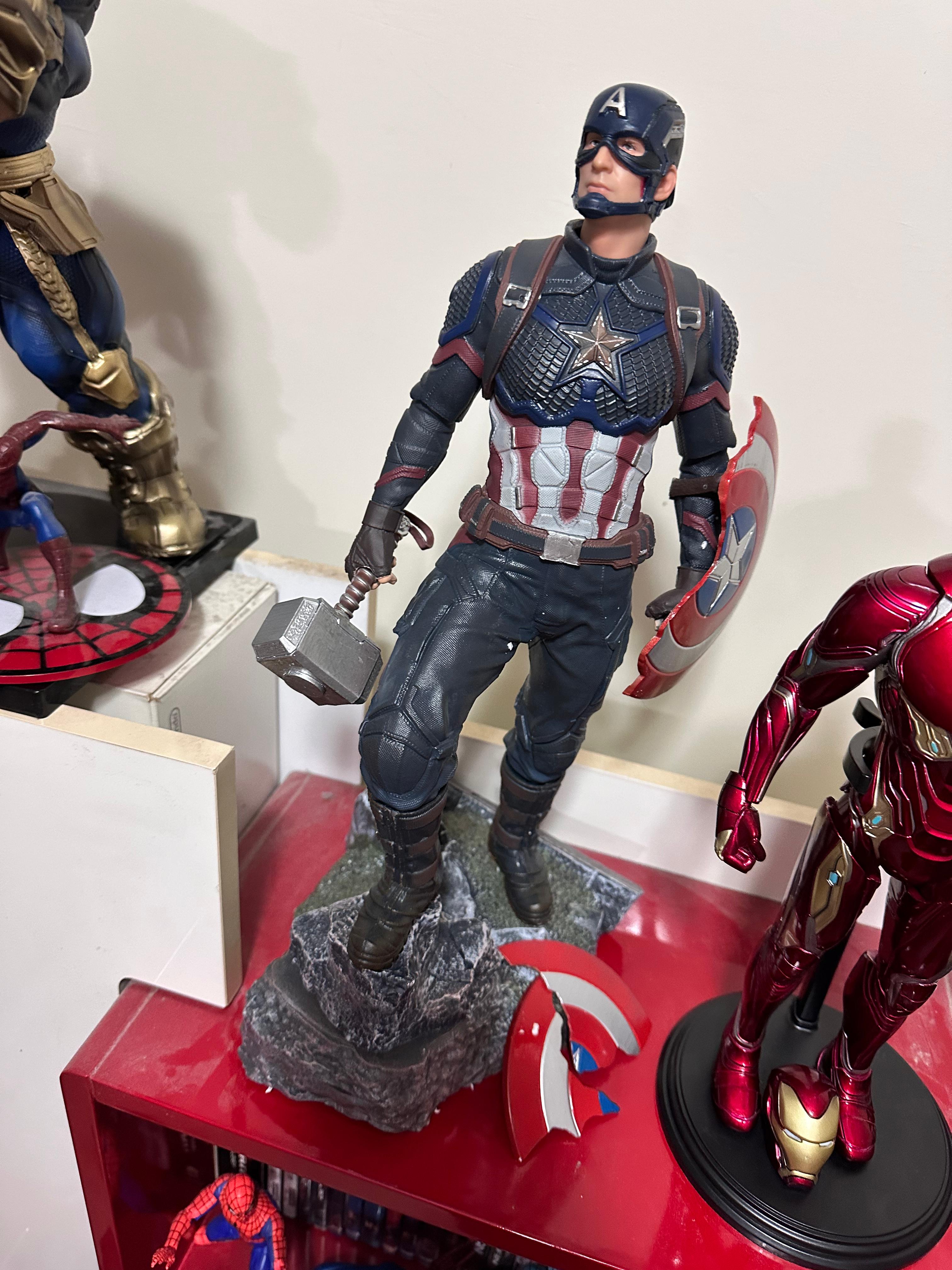 MARVEL Captain America 17-Inch Collectible Figurine – Endgame Edition - Image 4