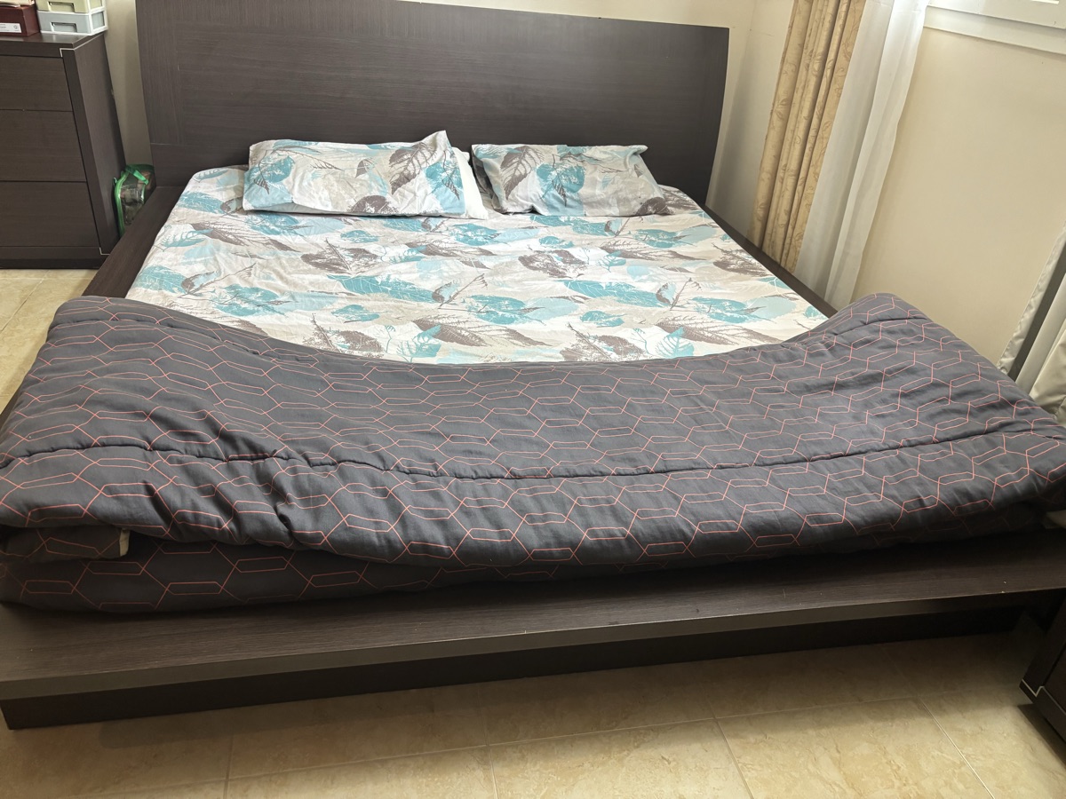 Home Center Bed-set + Medicated Matress + Dressing Table + Drawers FOR SALE - Image 4