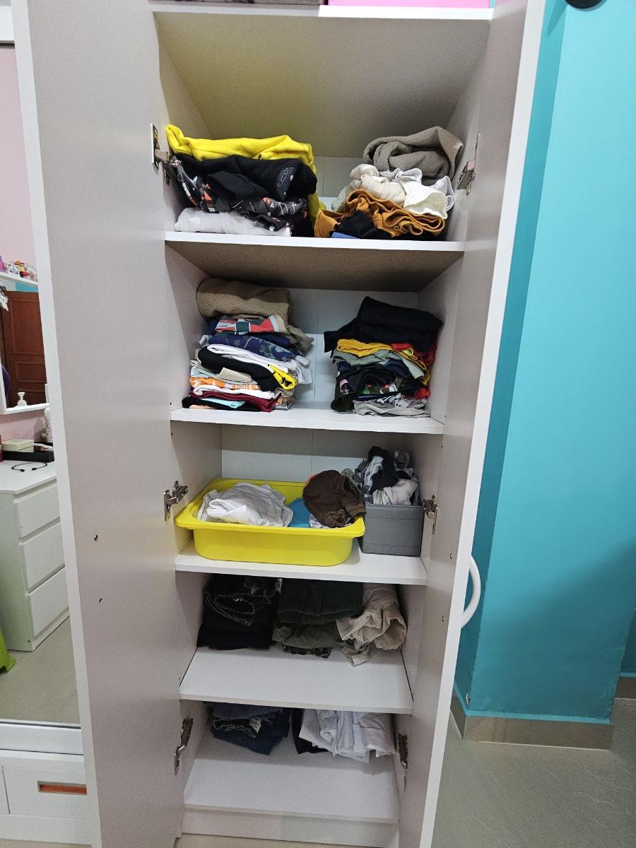 Dressing cum wardrobe table, 2 door cubaord kids - Image 5