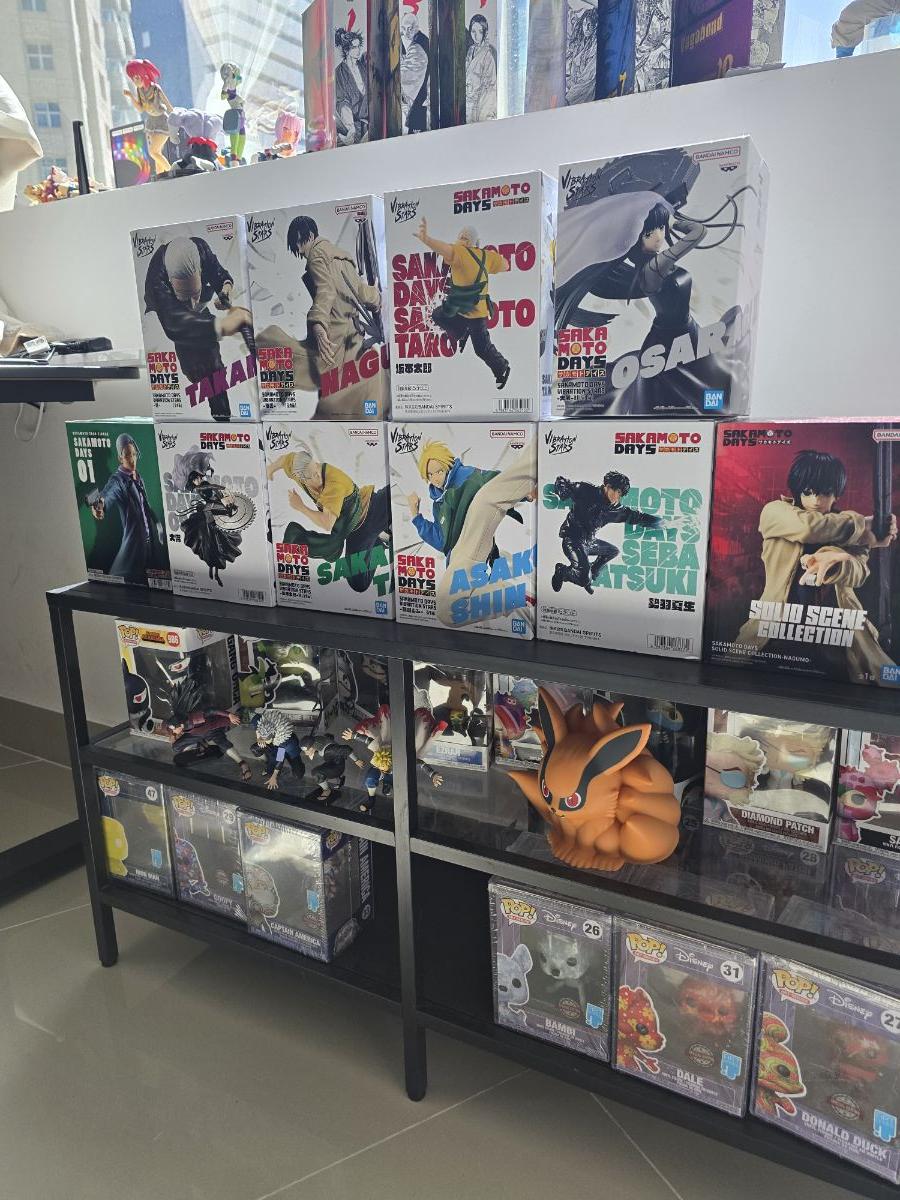 Authentic original figures Naruto, dragon ball z, sakamoto days, funko pops - Image 3
