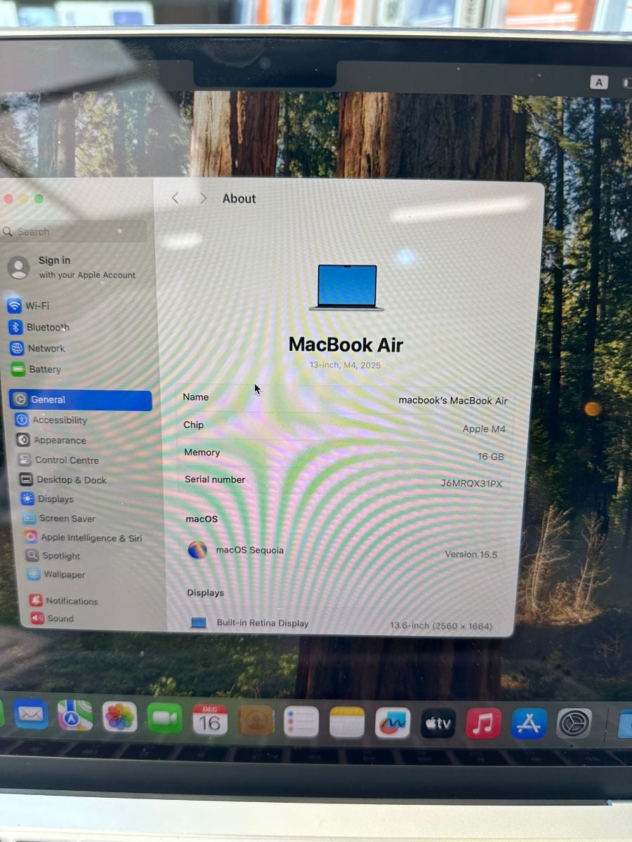 Mackbook air m4 13inch 256gb - Image 5