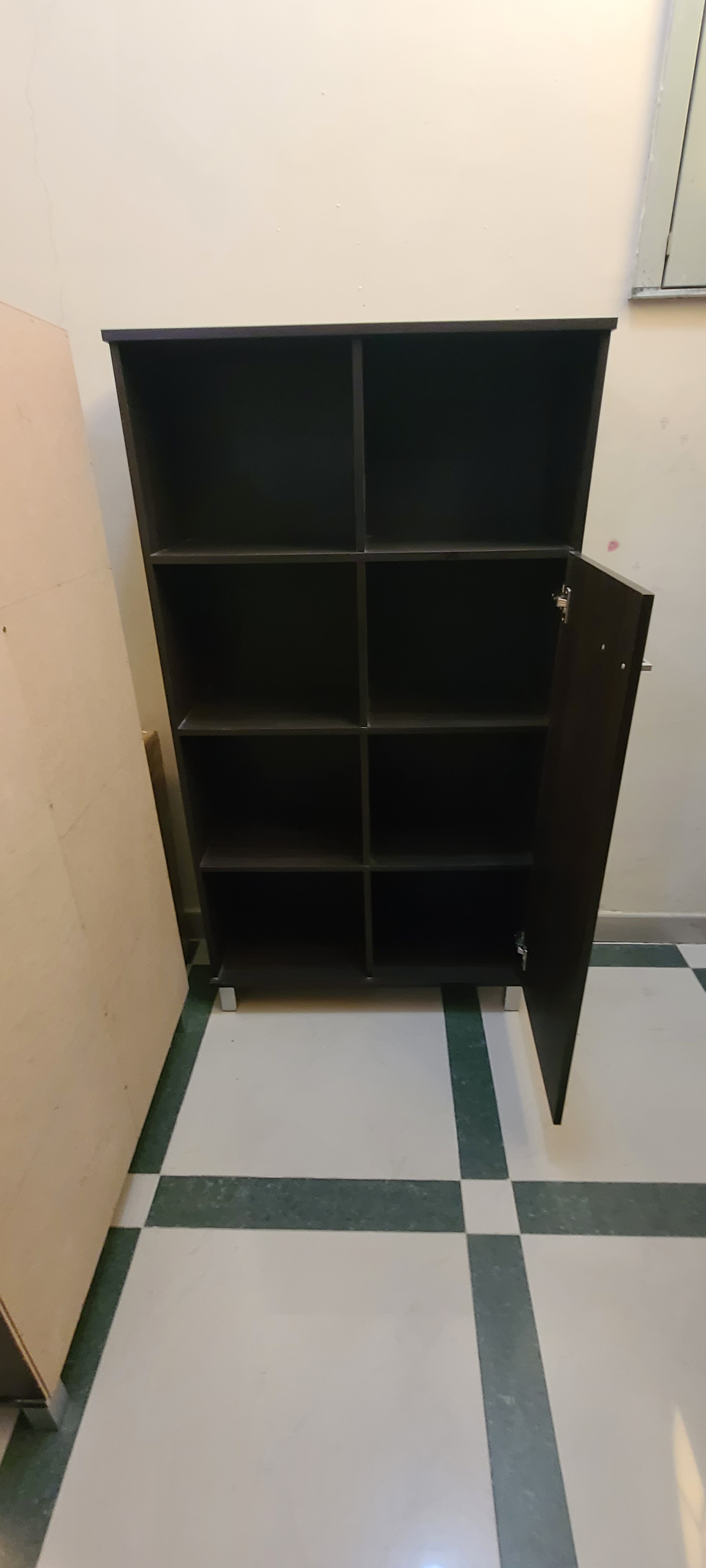 Real wooden desk and two Shelves for Sale - Image 8