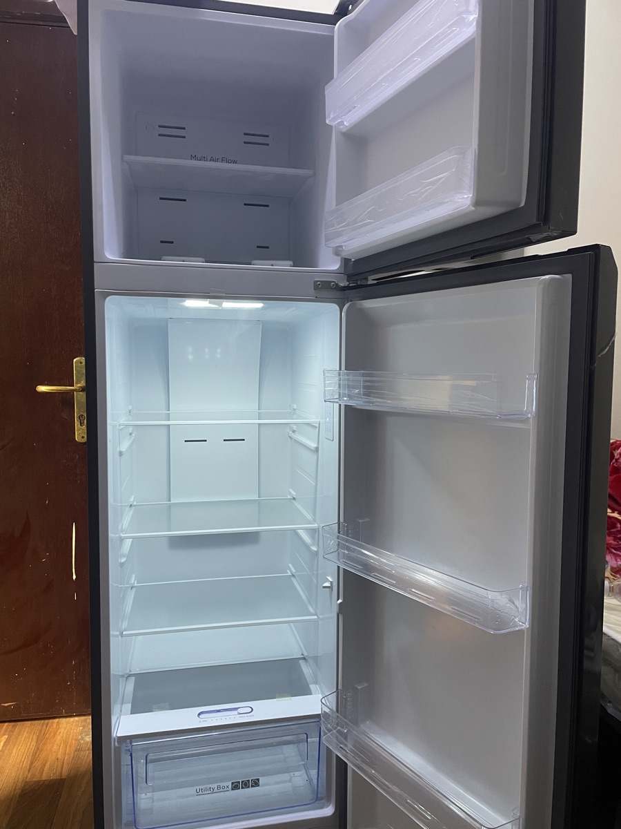 Oryx Double Door Refrigerator, 350L, Silver, OXRTM-350VR-ECL - Image 3