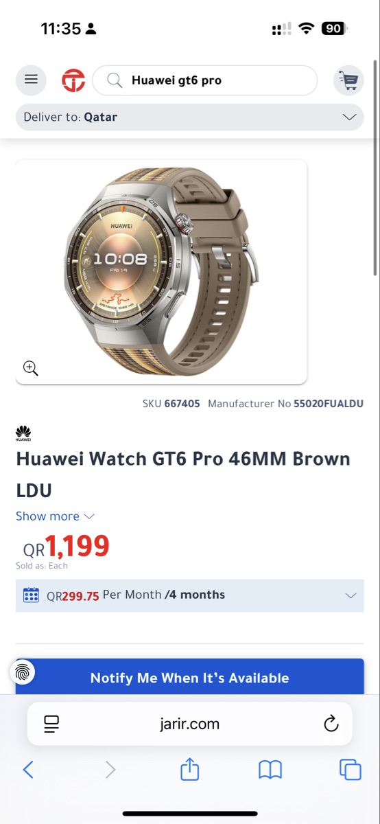 Huawei Watch GT6 Pro - Image 7