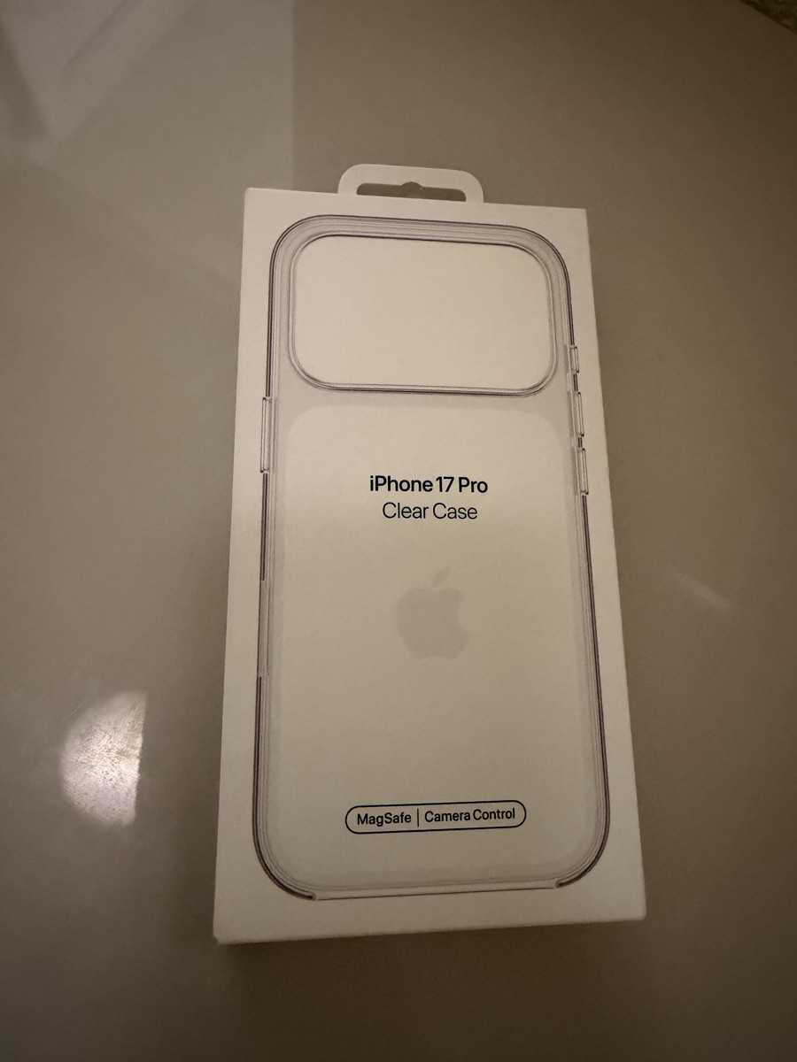Apple 17 pro original clear case - Image 2