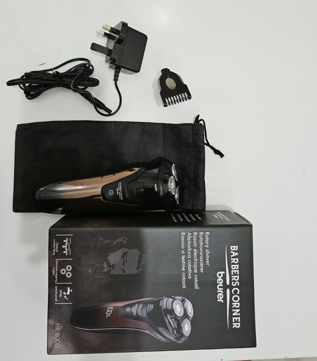 1 week old ,Beurer Mens Rotary Shaver HR-8000 - Image 7