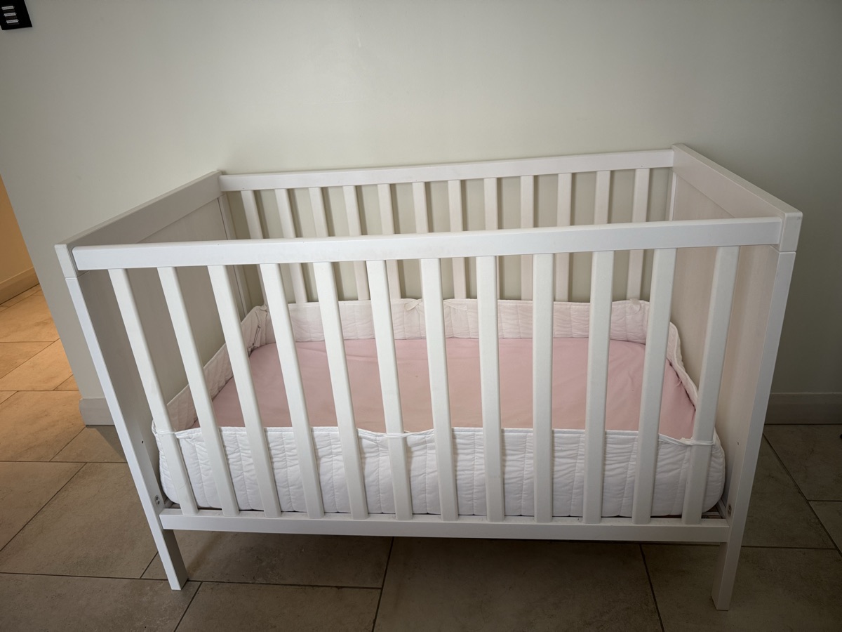 Baby Crib cot  with matresses - moving sale - Image 2