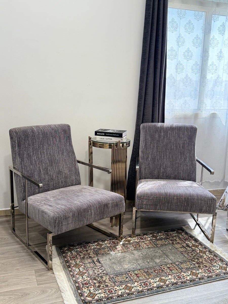 Homecenter juno arm chairs - Image 1