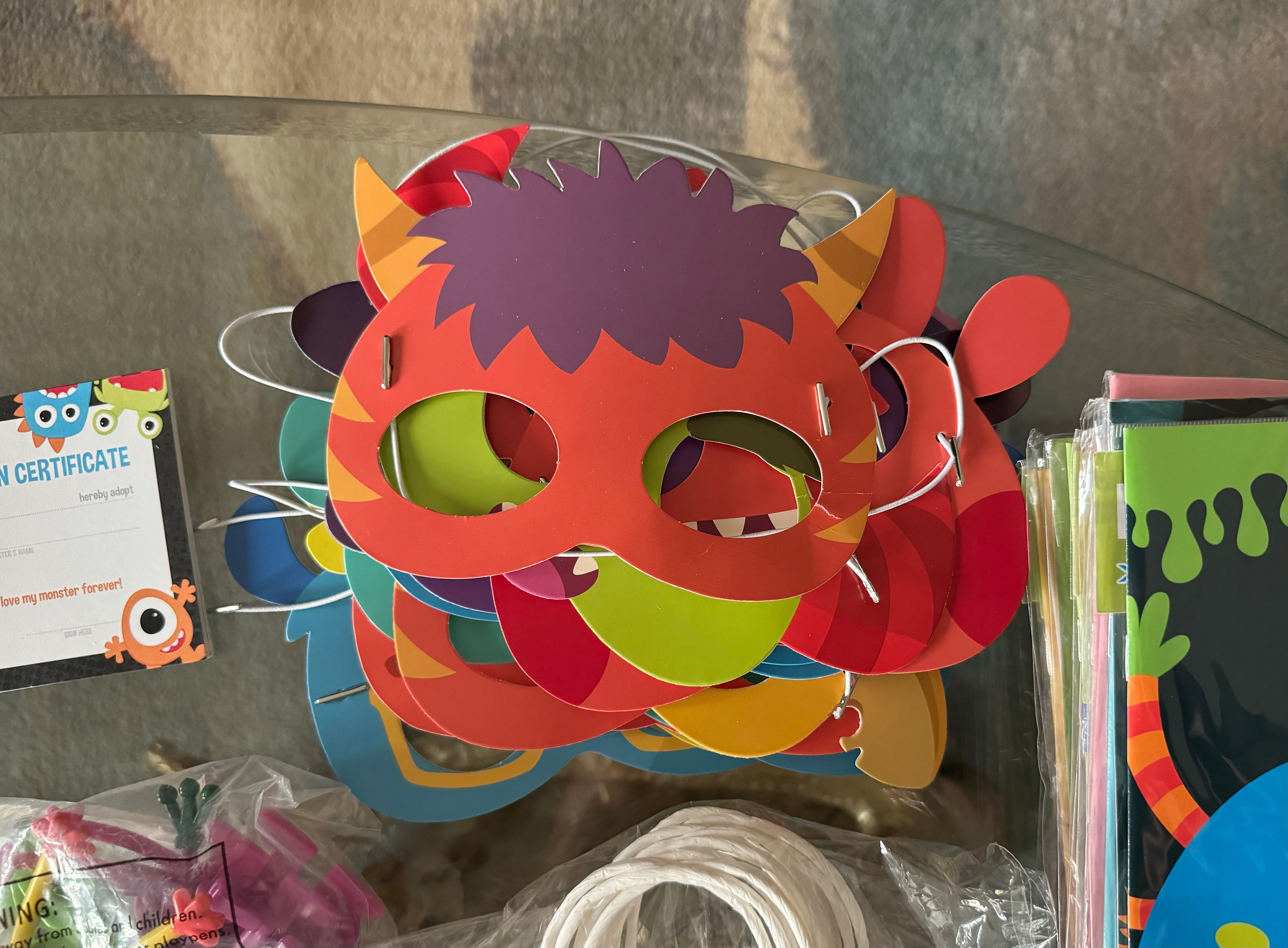 Party favors + decor (Monster theme) - Image 6