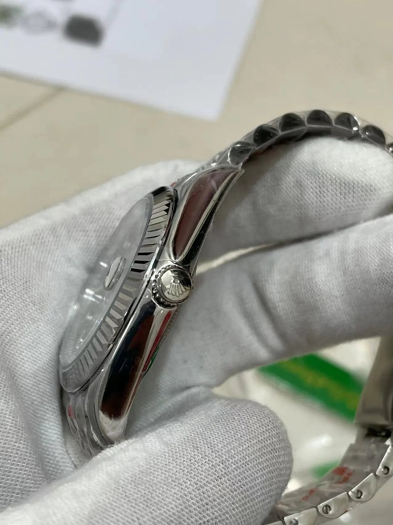 U1 Rolex Datejust Green Dial - Image 2