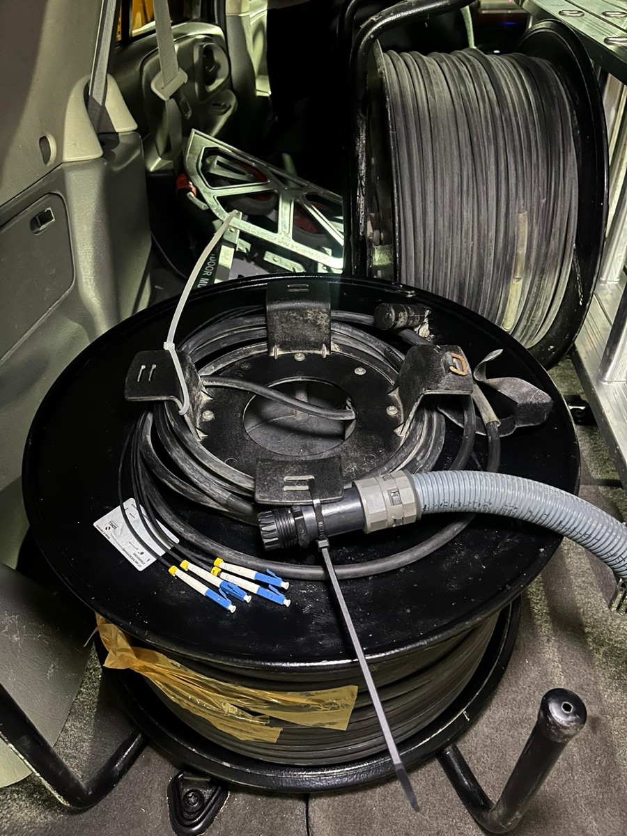 2 QTY Drum Roll of 4 Ch SingleMode Tactical Fiber 250Meters - Image 9