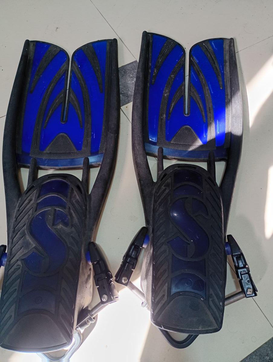 شراع سبكابرو Twin Jet Max Open Heel Split Fins - Image 3