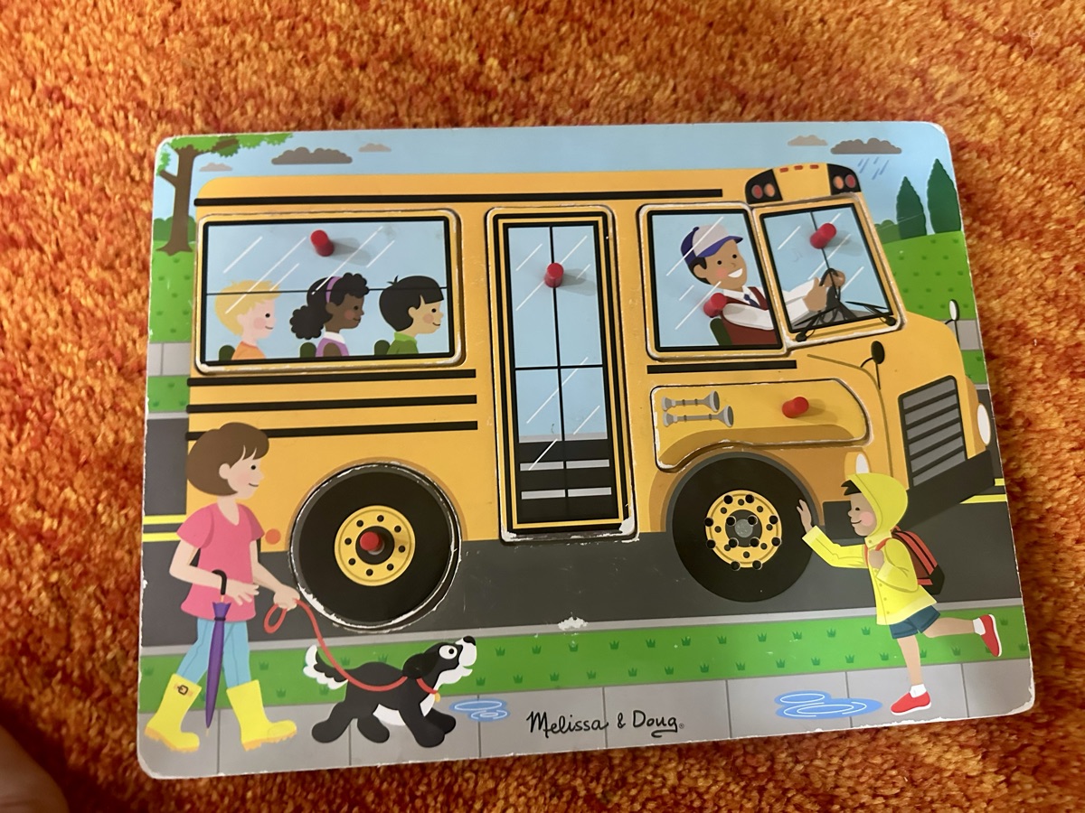 Musical wooden kids puzzles - Image 3
