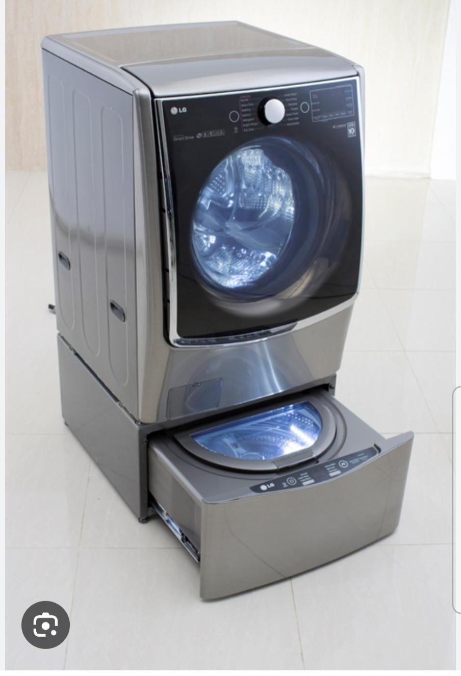 LG twin wash + dryer  -   غسالة ال جي ونشافة سعة 21 كيلو - Image 5