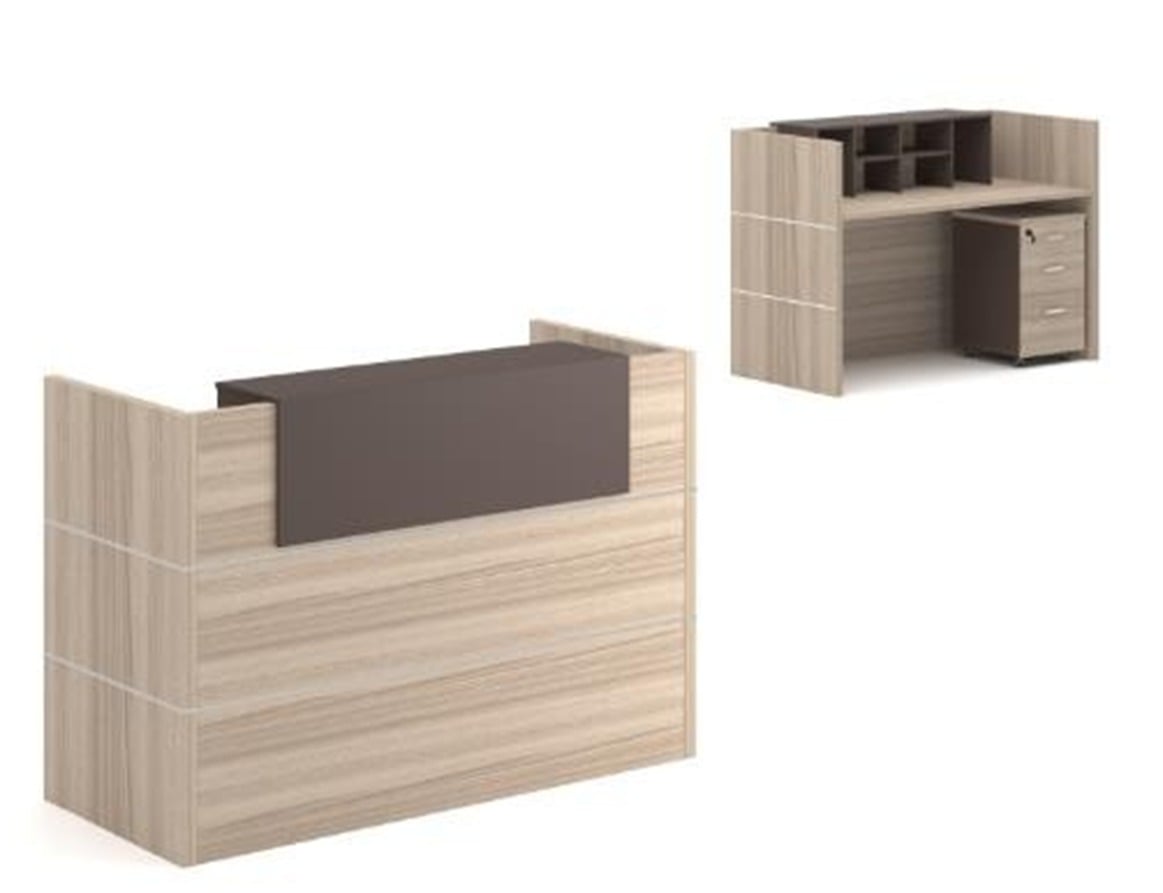 Model:- OF1007- 14 Executive office Reception desk size:- 140x60x105cm, - Image 1