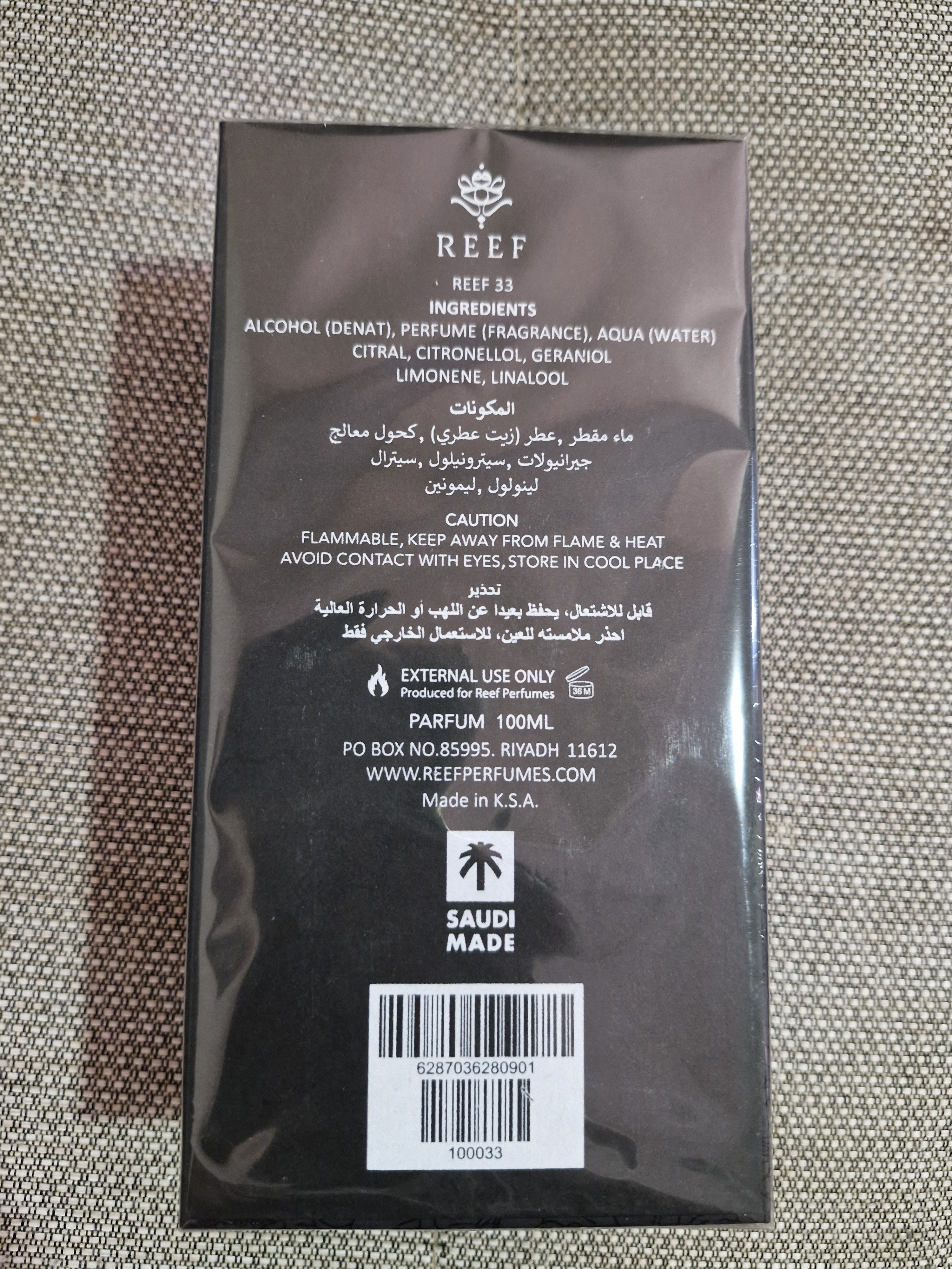 Reef 33 Perfume for Men - Image 2