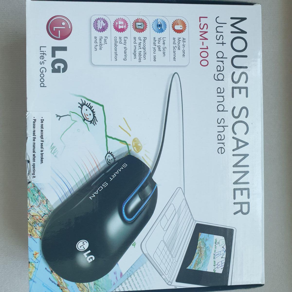 LG mouse with built in scanner - Image 1