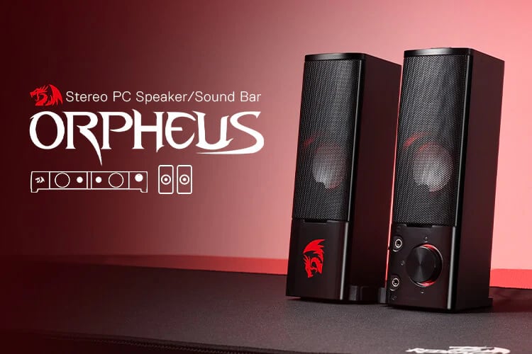 Redragon GS550 Orpheus Wired Gaming Computer Speakers - Image 2
