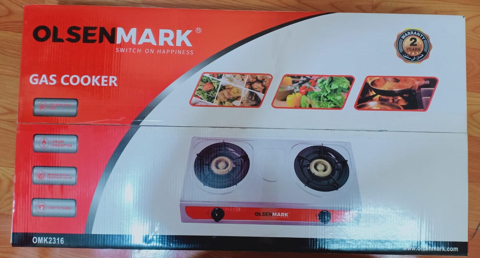 Brand new  Tow burner olsenmark stove - Image 2
