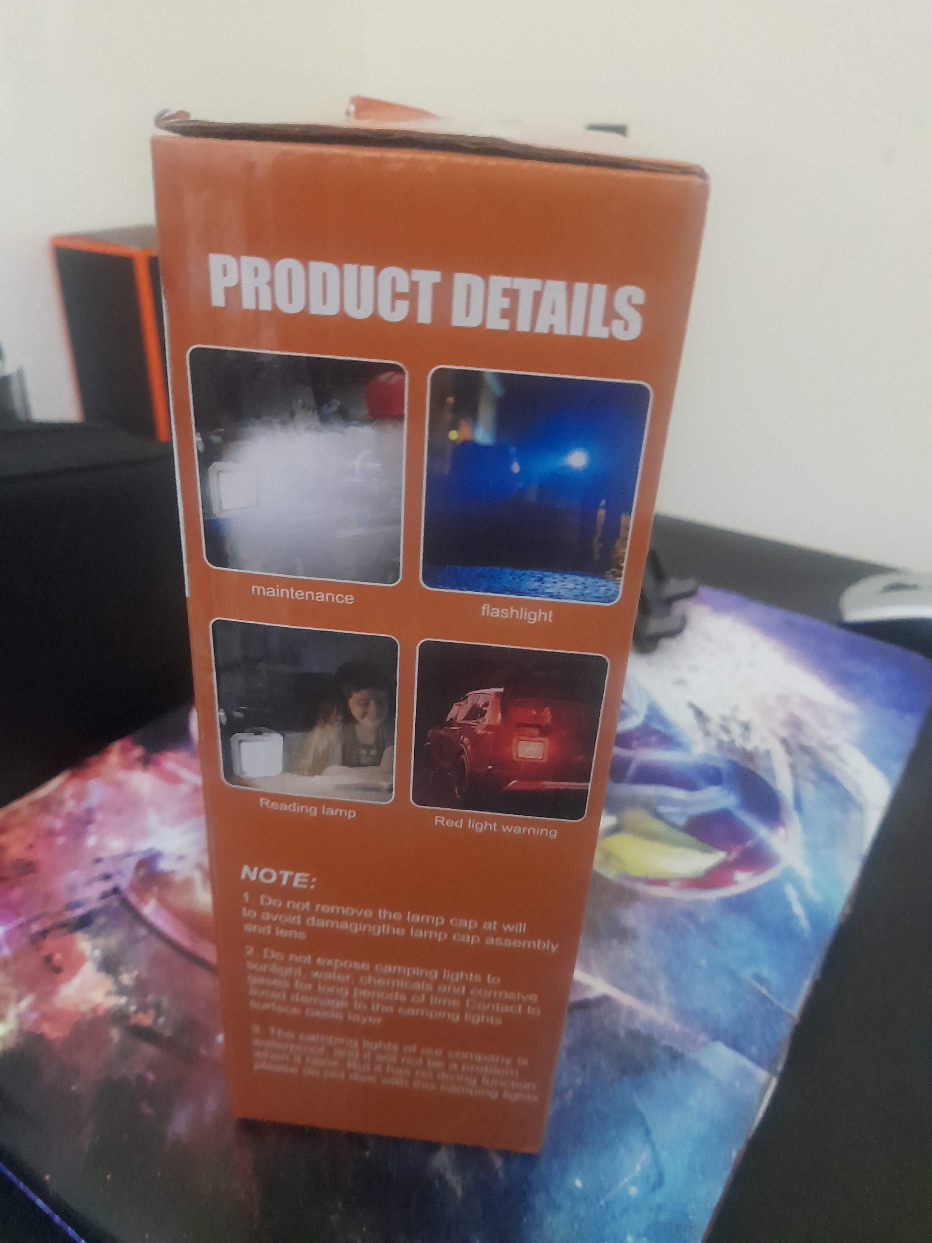 Solar Portable Lamp - never been used - Image 1