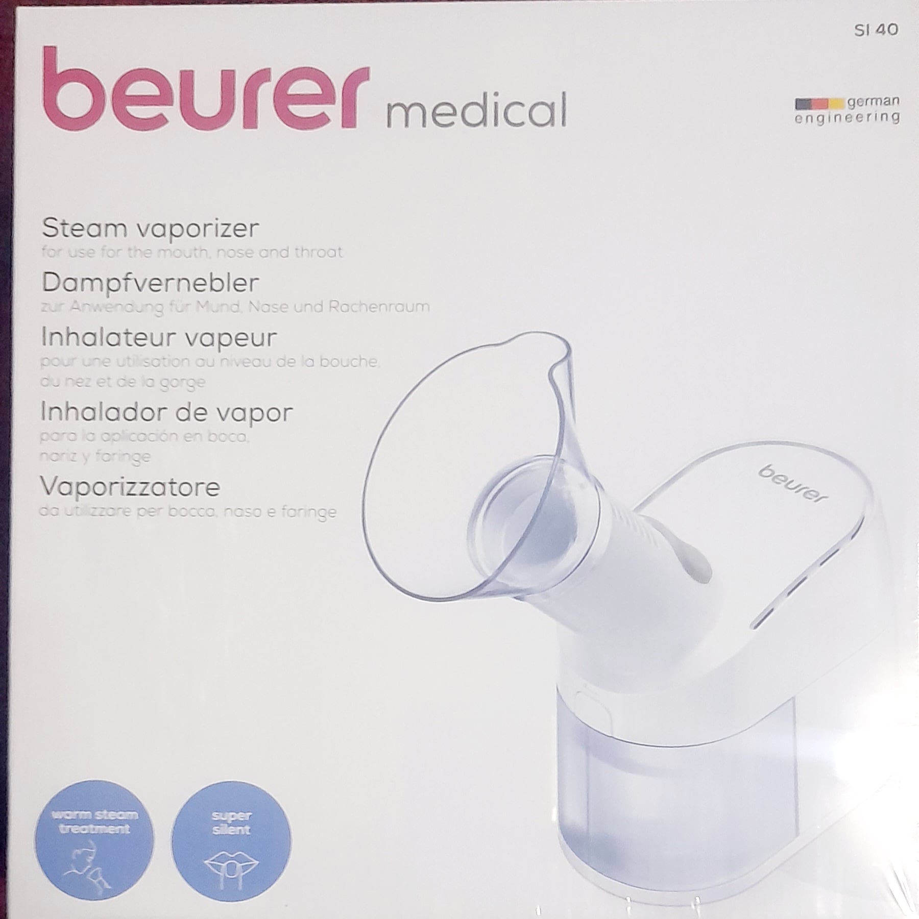 New BEURER Steam Vaporizer - Image 1