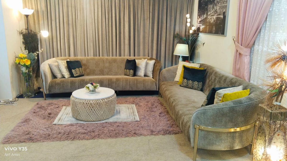 Brended sofa set for sell good condtion call or what's app-  71532454 - Image 2