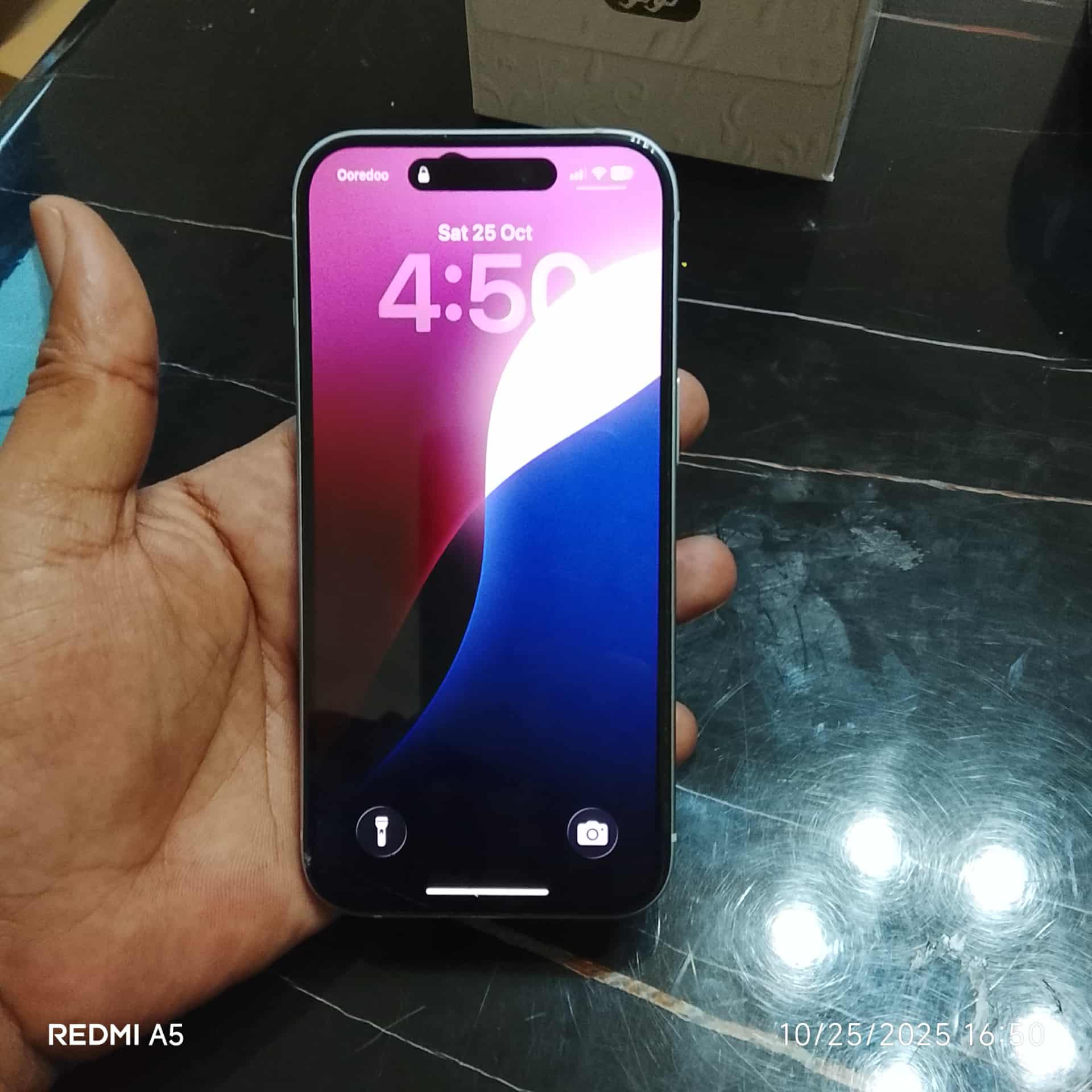 Iphone 15 91% battery,screen changed - Image 1