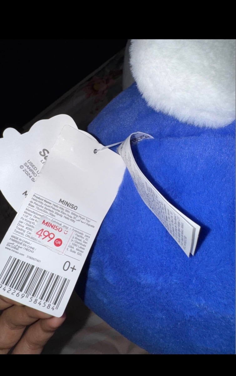 Brand New 30-Inch Hello Kitty Plush Toy – From Miniso (With Tags) - Image 2