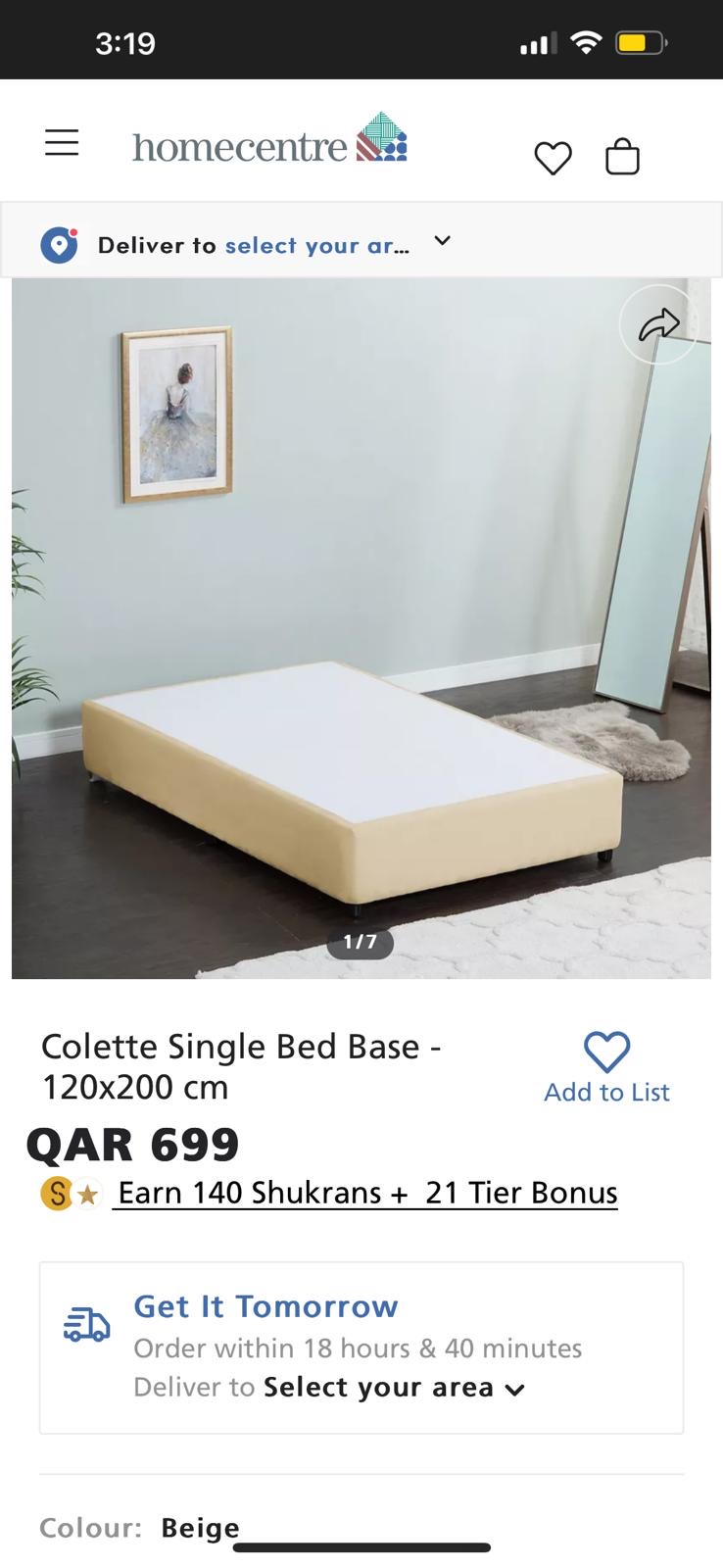velvet type cot and orthopaedic medical mattress - Image 7